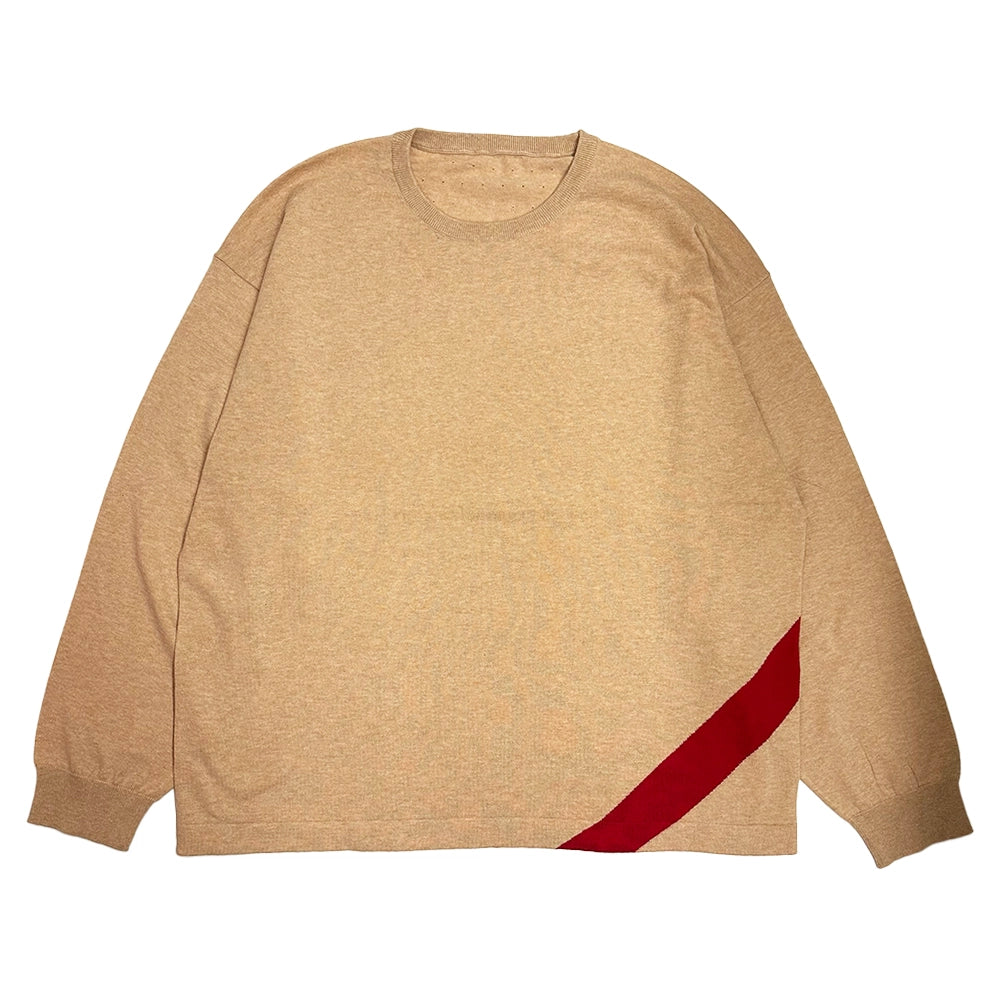 PHINGERIN / STROKE KNIT TEE MESH L/S