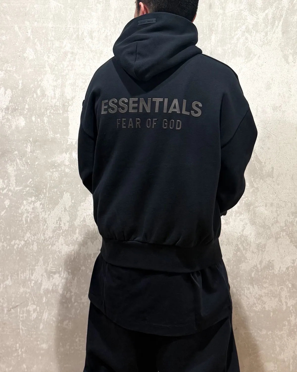 ESSENTIALS / CLASSIC FIT FLEECE HOODIE (192SP252050F)