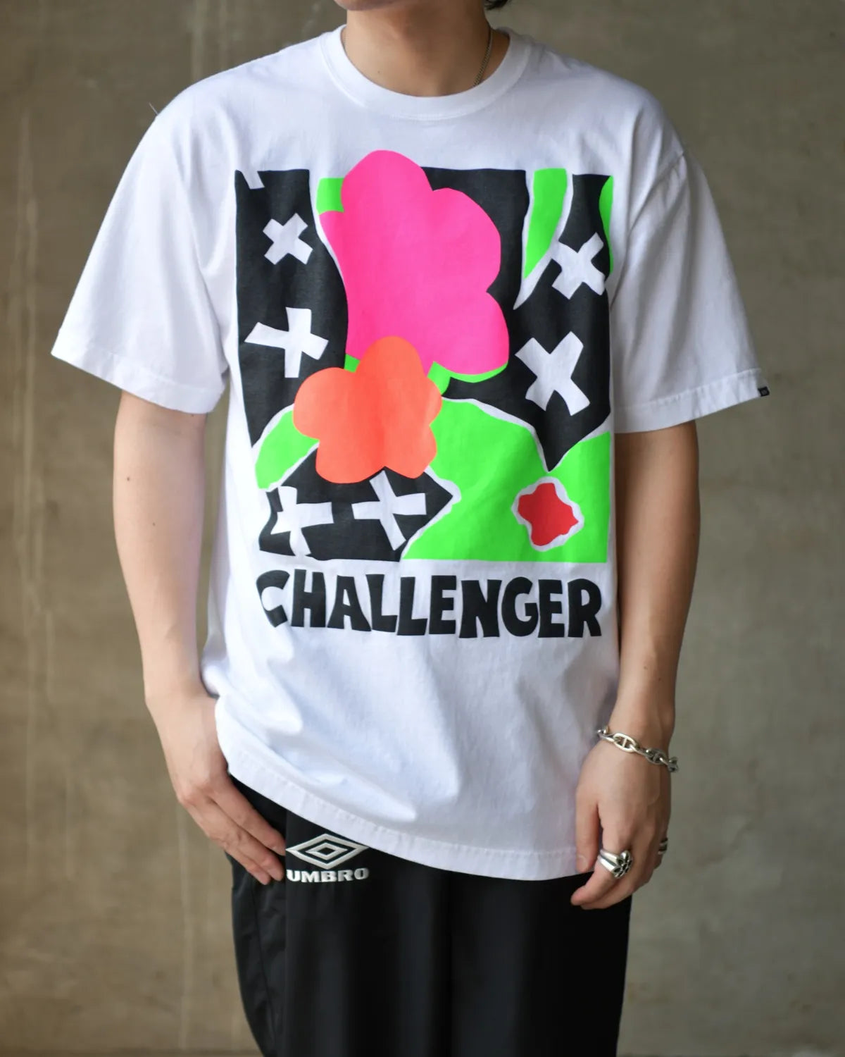 CHALLENGER / FLOWER TEE (CLG-TS 026-002)