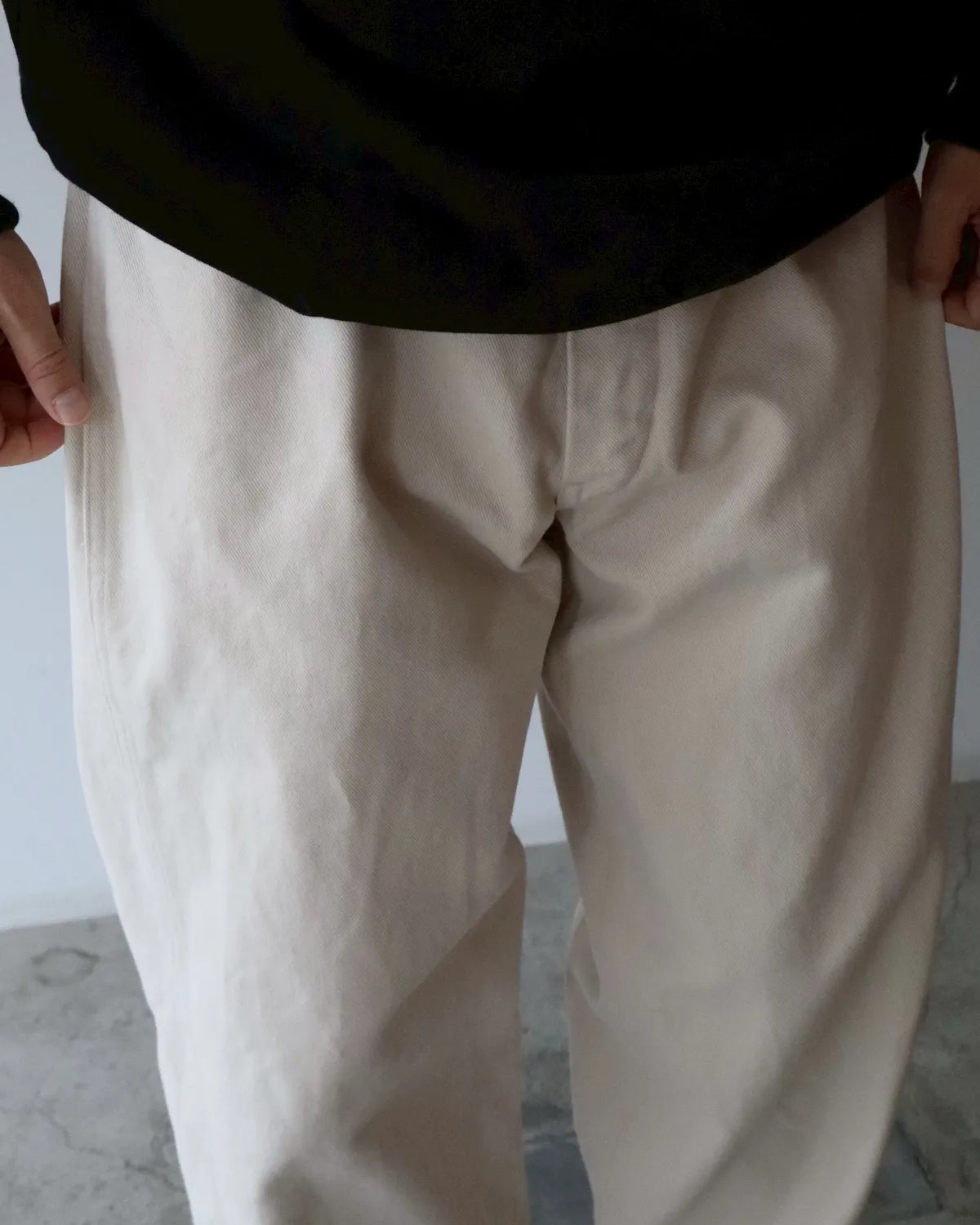COMOLI / コットンツイル ワークパンツ (C03-03026)