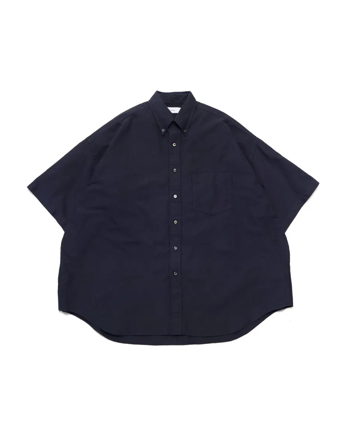 Graphpaper / Oxford S/S Oversized B.D Shirt (GM252-50076B)