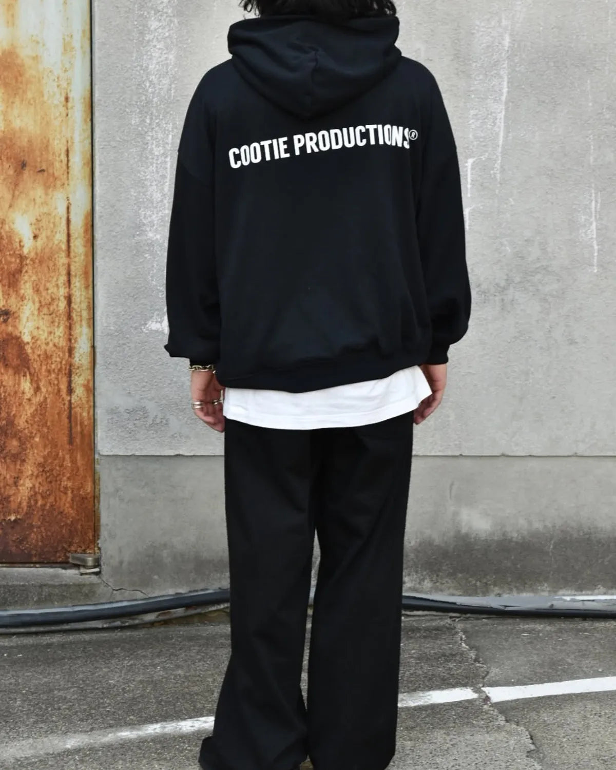 COOTIE PRODUCTIONS® / Dry Tech Oversized Sweat Hoodie (CTE-25S340)