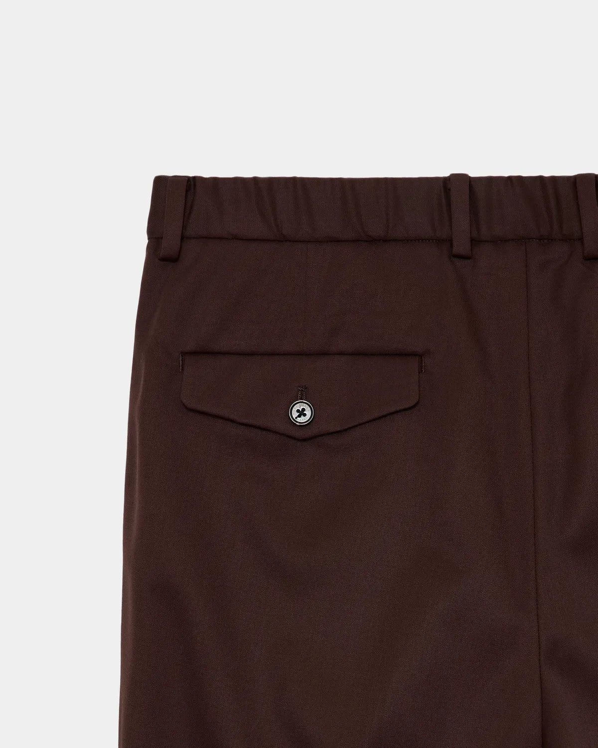 MARKAWARE / Organic Wool 2/80 Gabardine Double Pleated Classic Wide Trousers (A25C01PT01C)
