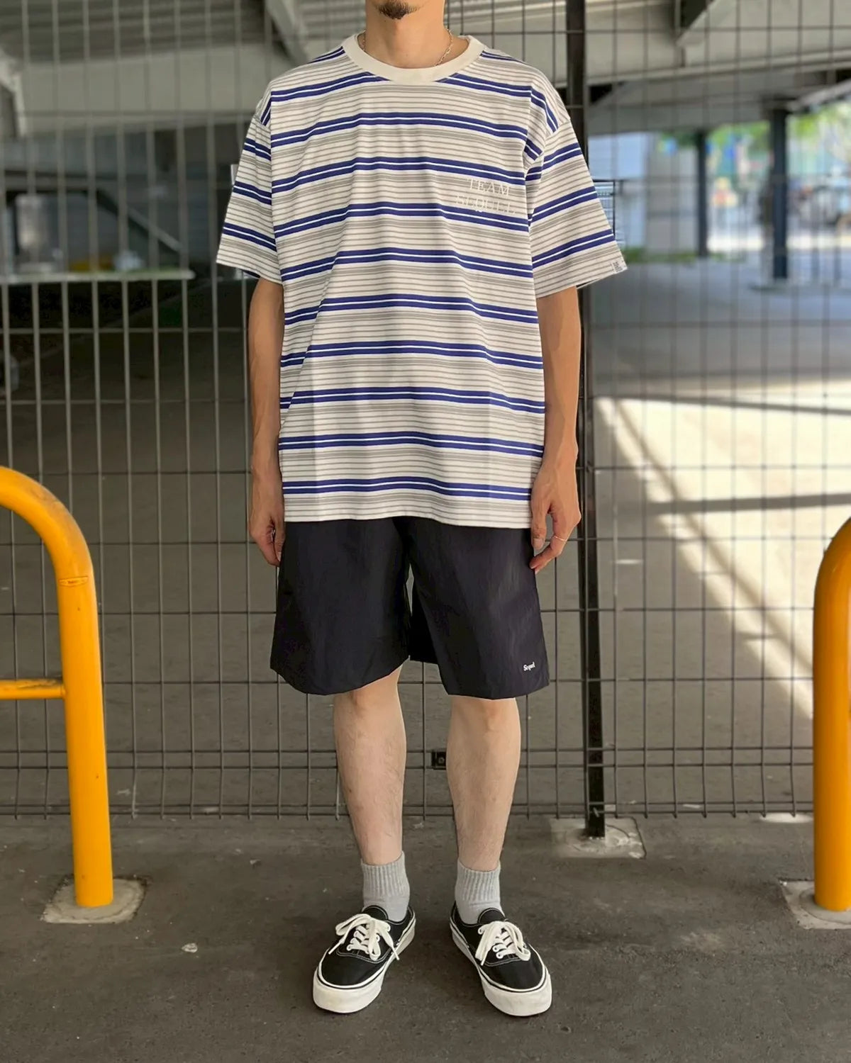 SEQUEL / BORDER T-SHIRT (SQ-26SS-CS-07)