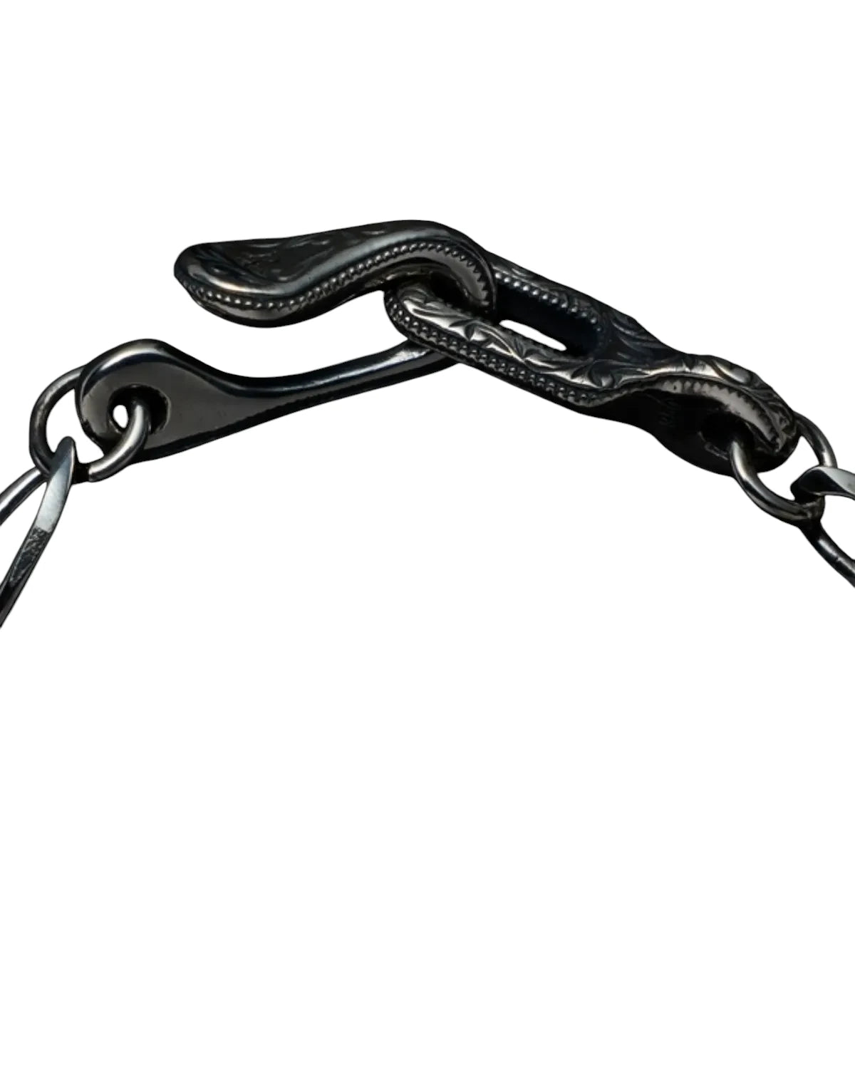 ANTIDOTE BUYERS CLUB / Stud Link Figaro Chain Bracelet (RX-625-1)