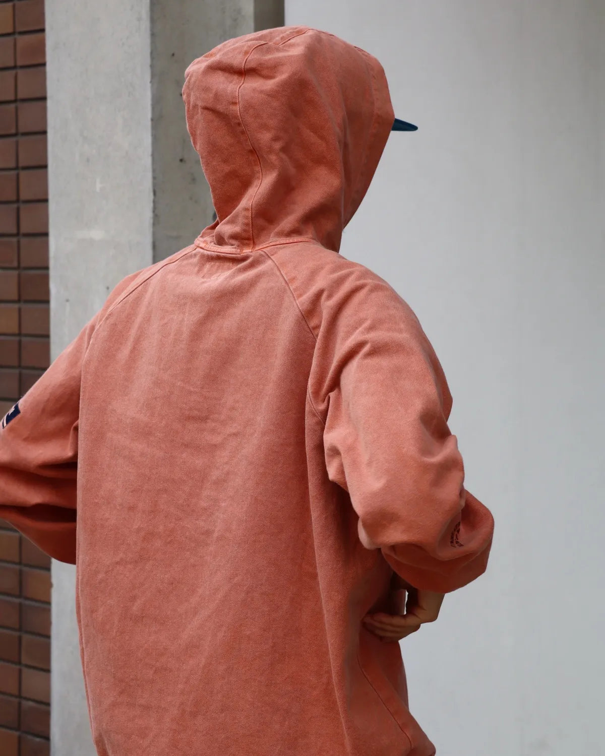DESCENDANT / MOLE HOODED LS SHIRT PIGMENT DYE (262WVDS-SHM04)