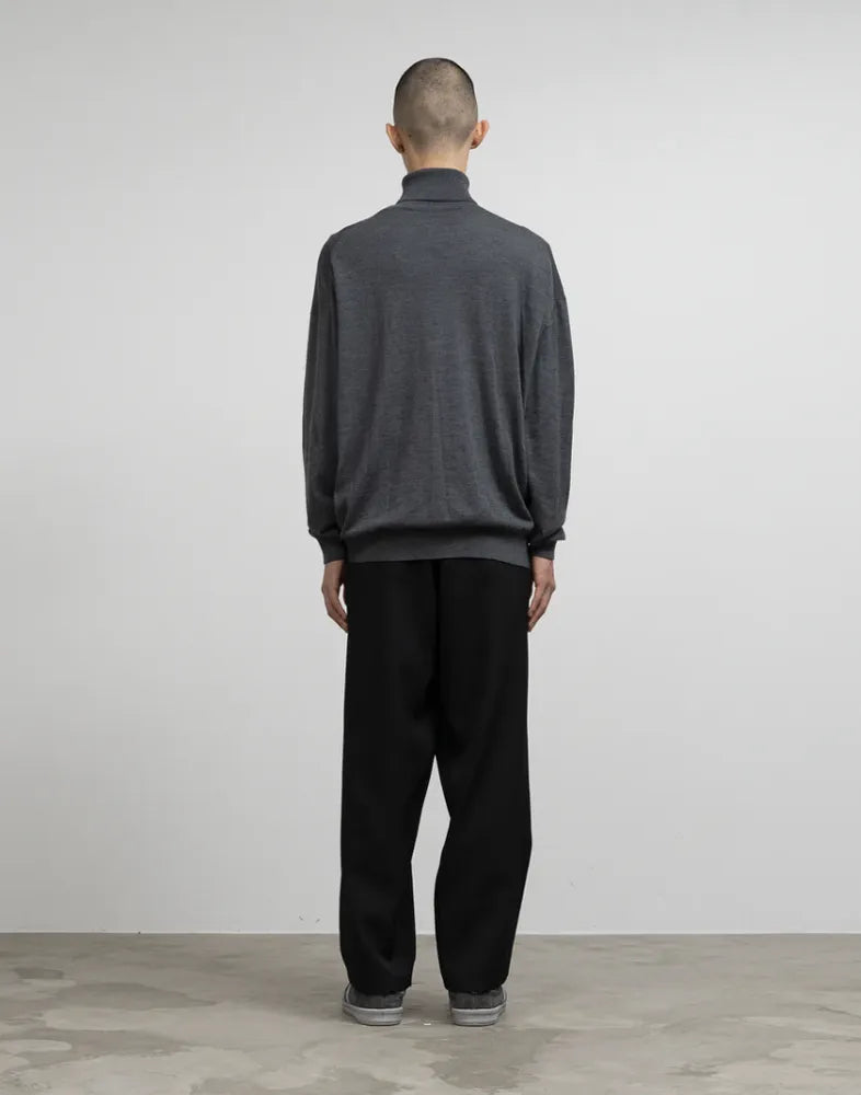 Graphpaper / Oxford Pique Jersey L/S Oversized BD Shirt