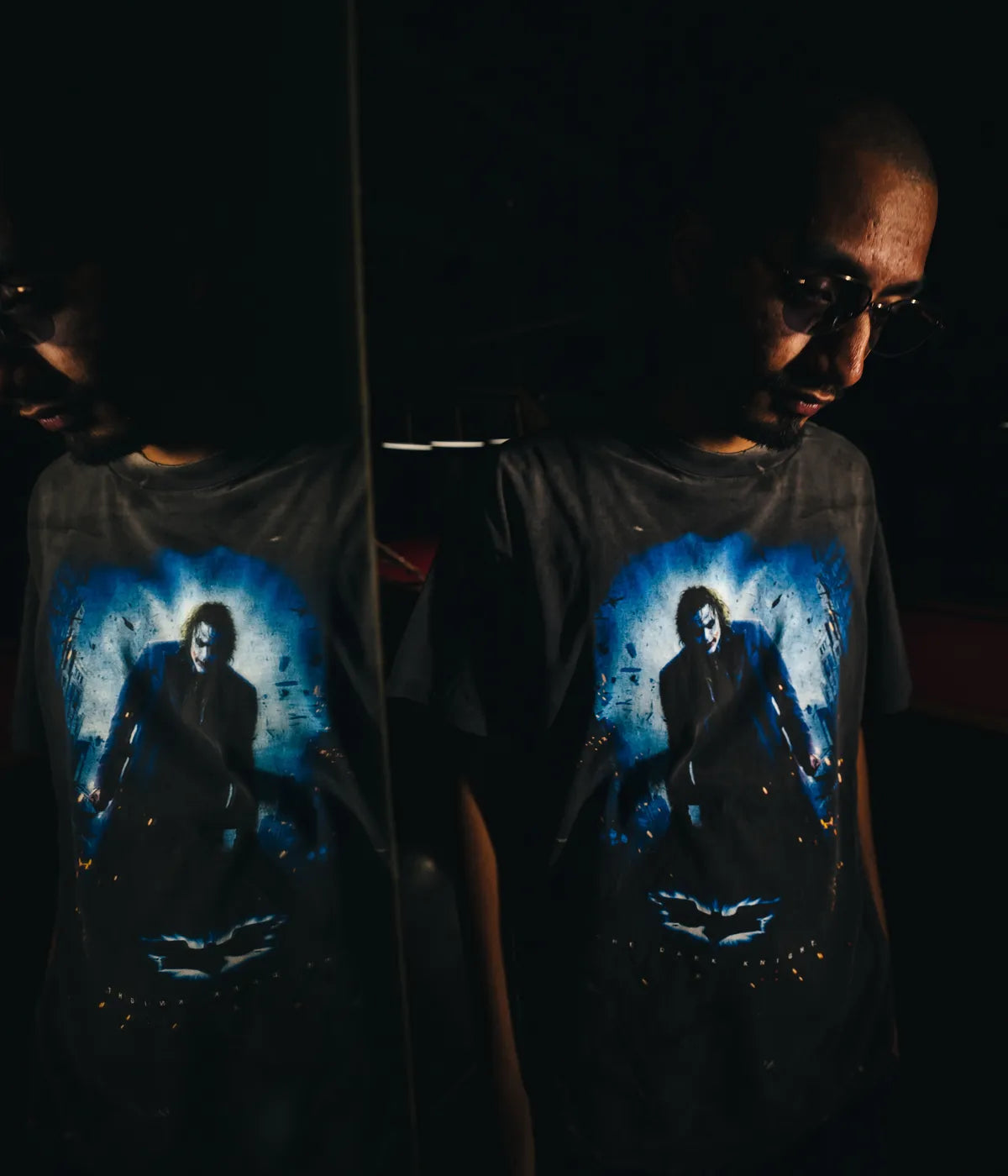 ©︎SAINT Mxxxxxx × THE DARK KNIGHT TRILOGY/ BTM_SS TEE (SM-HR8-0000-C54)