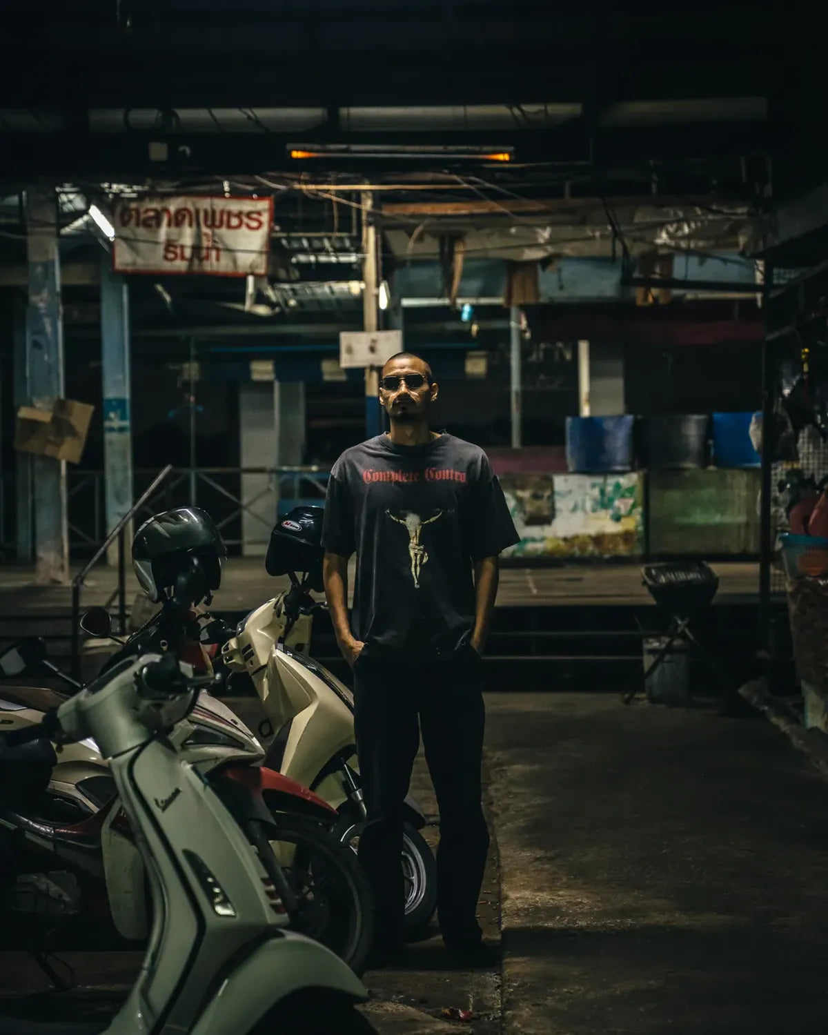 ©︎SAINT Mxxxxxx × Kosuke Kawamura / KK_SS TEE (SM-HR8-0000-C25)