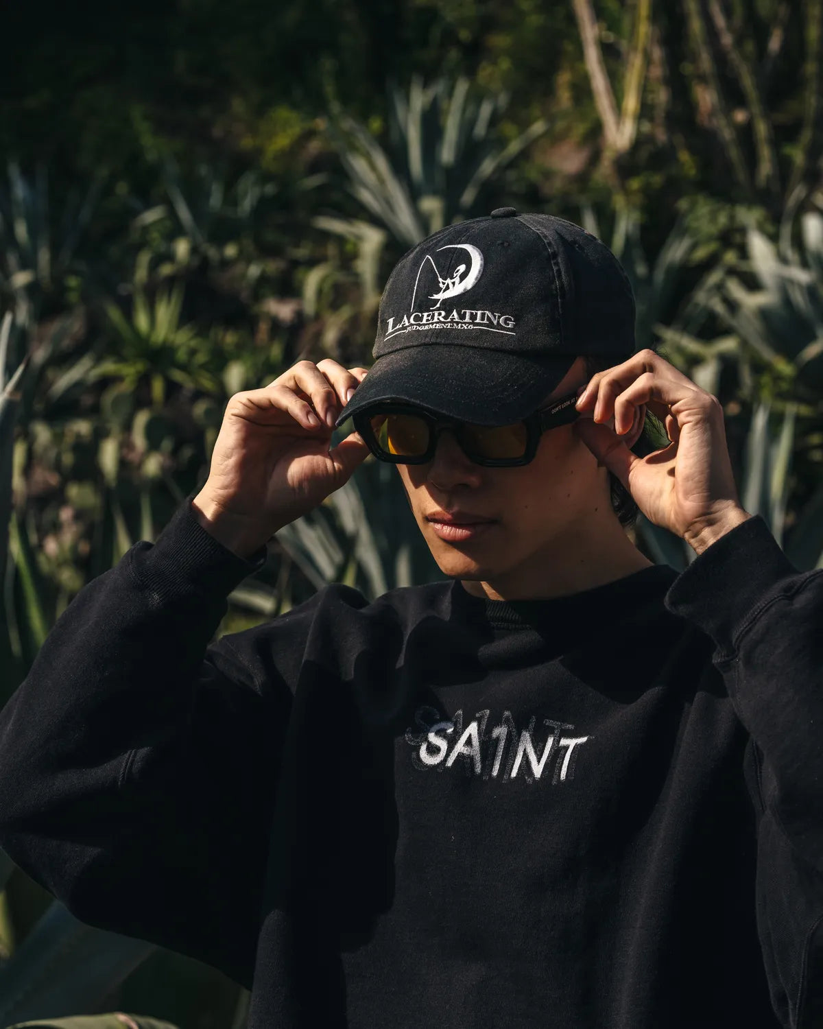 ©︎SAINT Mxxxxxx / 6PANEL CAP - LACERATING (SM-HR8-0000-077)