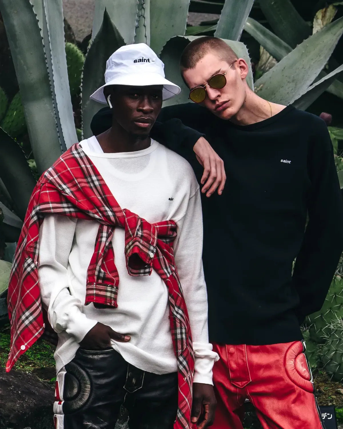 ©︎SAINT Mxxxxxx / FLANNEL SHIRT - CHECK (SM-HR8-0000-042)