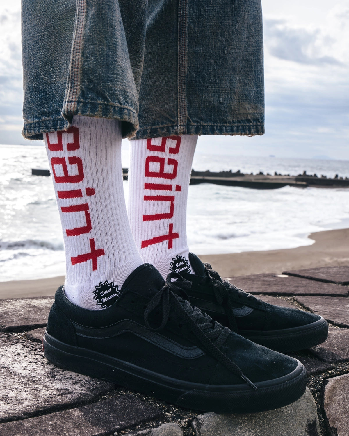 ©︎SAINT Mxxxxxx / SOCKS-SIT DOWN- (SM-HR8-0000-104)