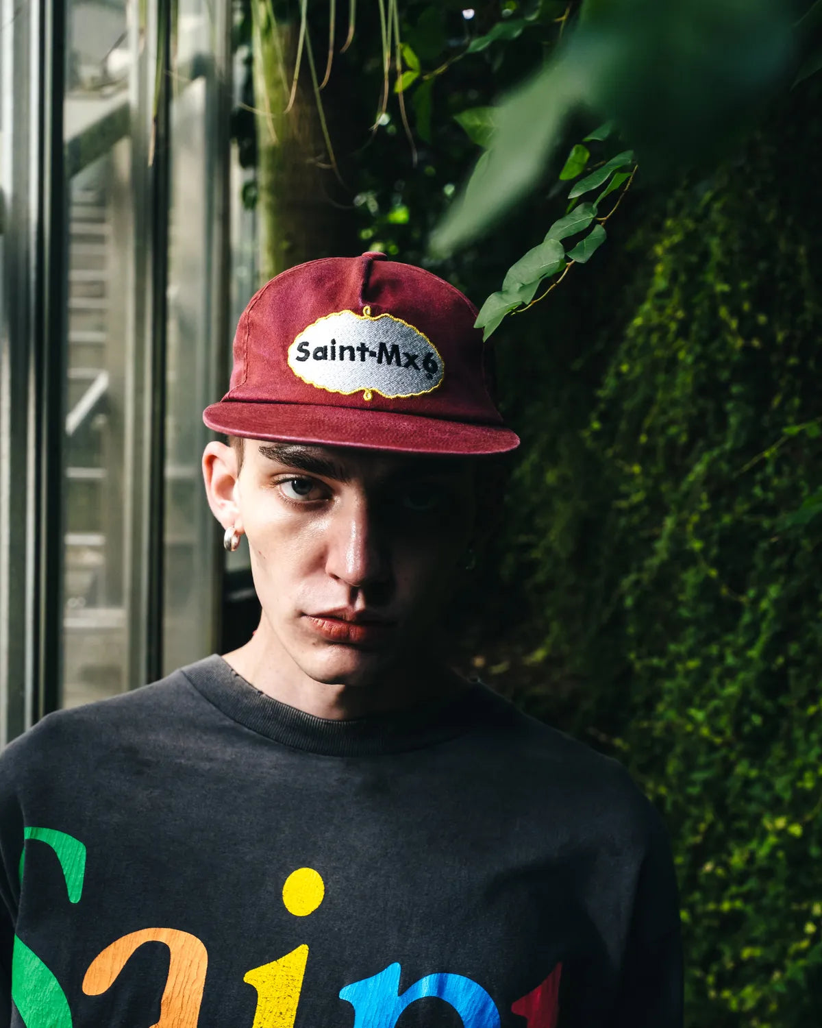 ©︎SAINT Mxxxxxx / 5PANEL CAP - EAT ME (SM-HR8-0000-076)