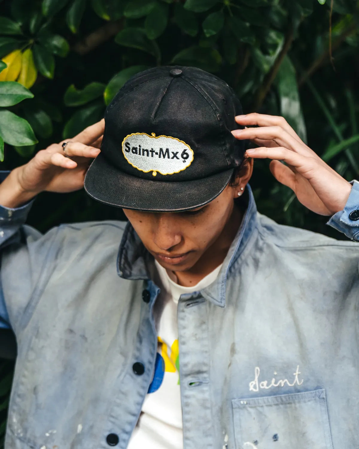©︎SAINT Mxxxxxx / 5PANEL CAP - EAT ME (SM-HR8-0000-075)