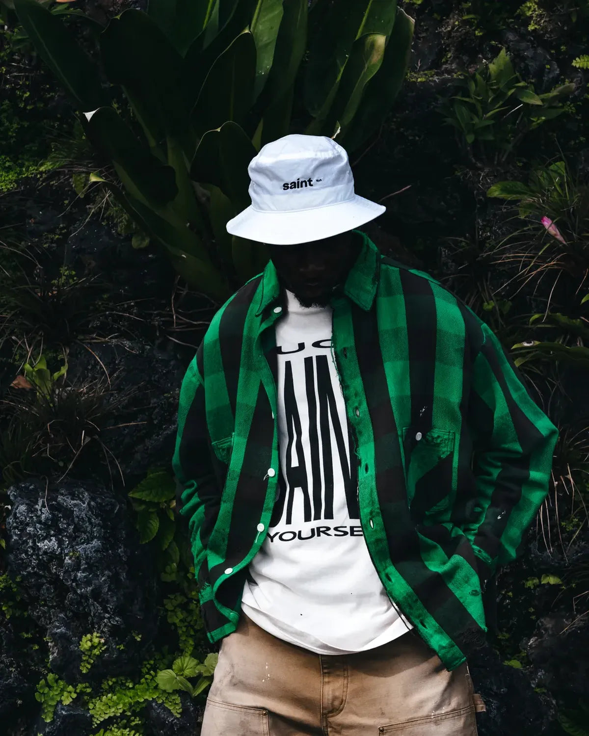 ©︎SAINT Mxxxxxx / FLANNEL SHIRT - CHECK (SM-HR8-0000-041)