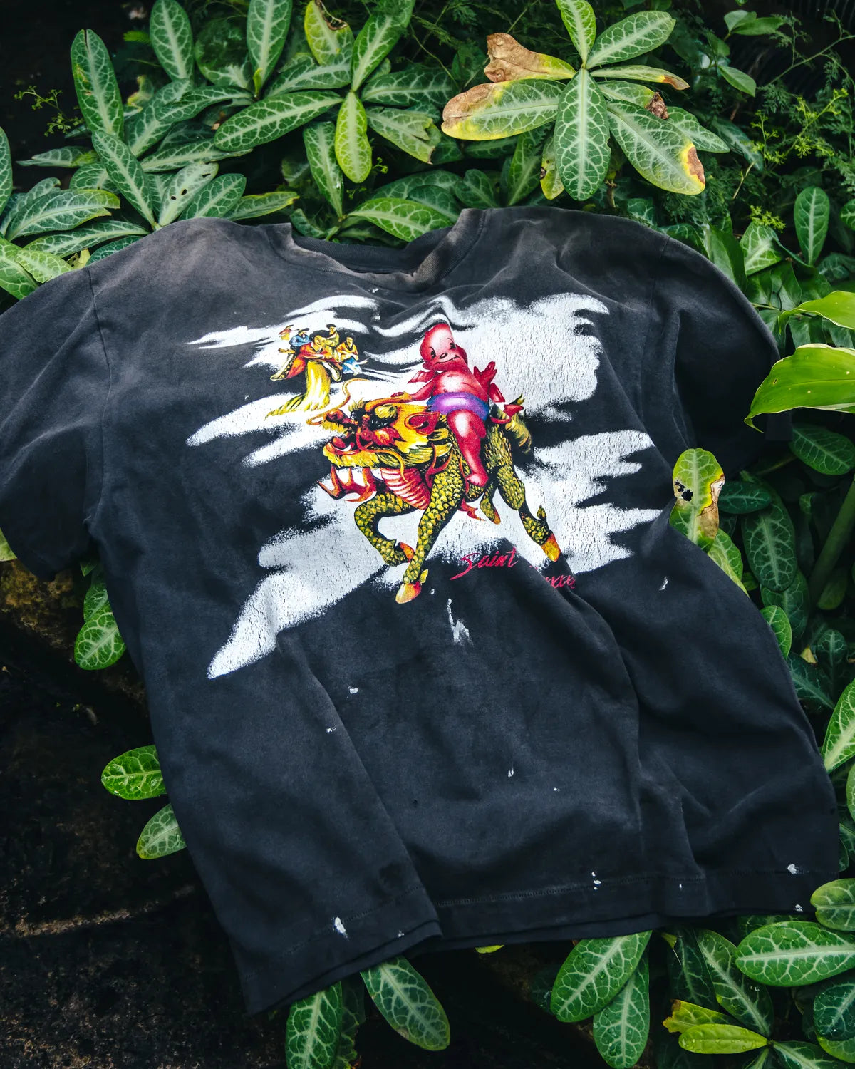 ©︎SAINT Mxxxxxx / SS TEE / DAMAGED (SM-HR8-0000-017)