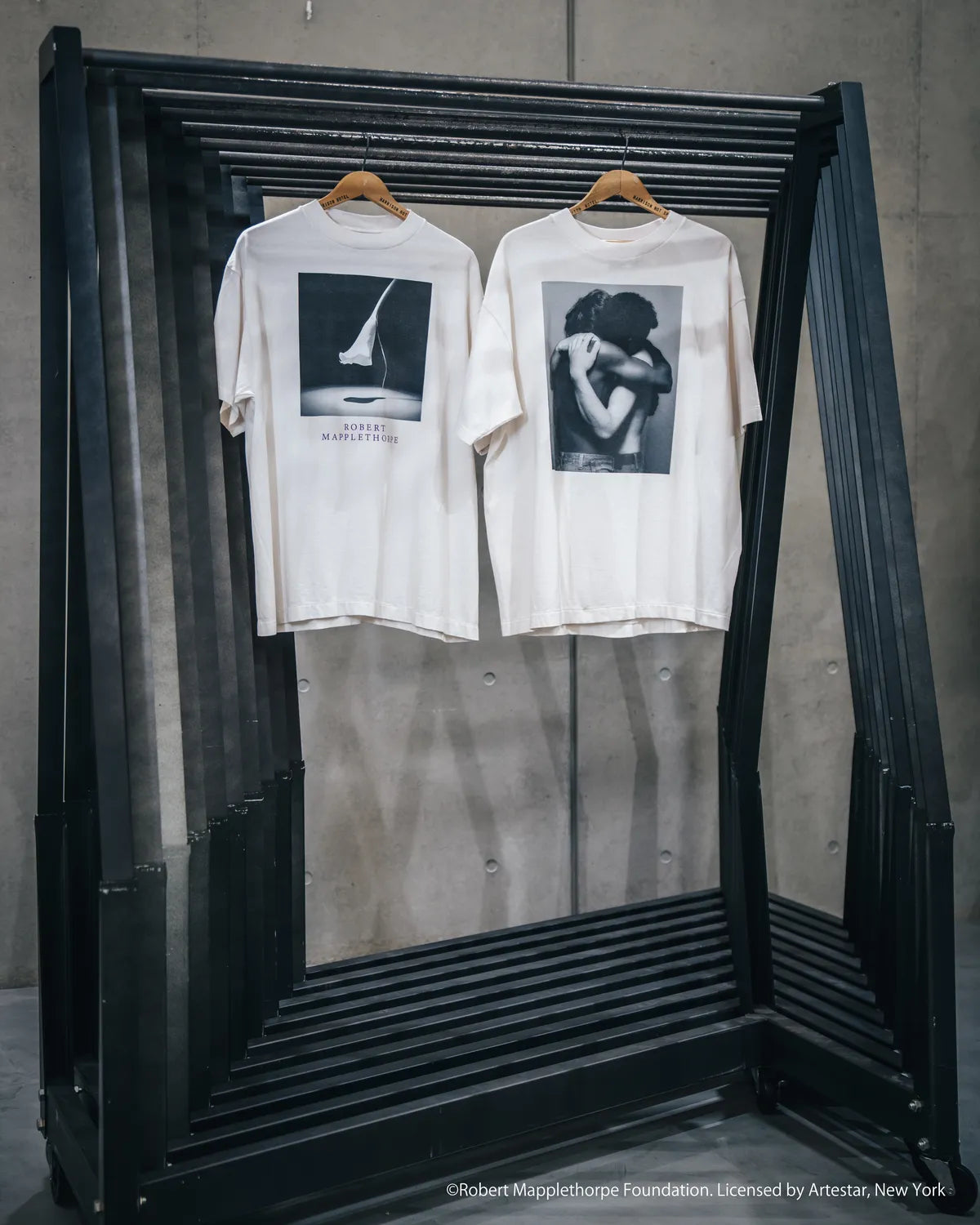 ©︎SAINT Mxxxxxx × Robert Mapplethorpe / MT_SS TEE (SM-HR8-0000-C17)