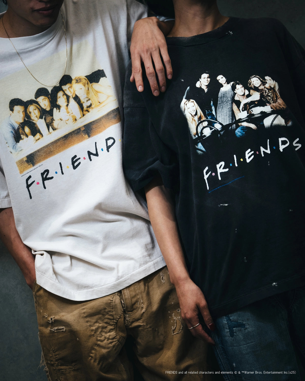 ©︎SAINT Mxxxxxx × FRIENDS / FRD_SS TEE (SM-HR8-0000-C57)