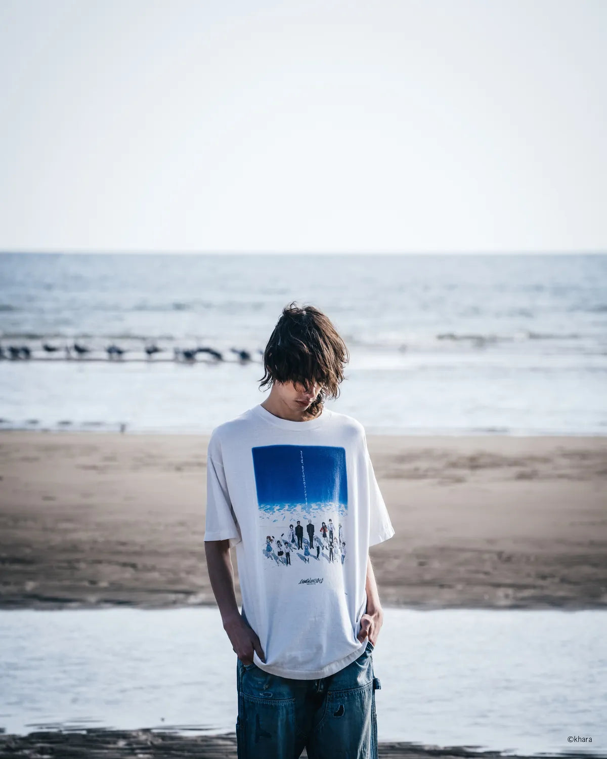 ©︎SAINT Mxxxxxx × EVANGELION_GEEKS RULE / EV_SS TEE (SM-HR8-0000-C12)
