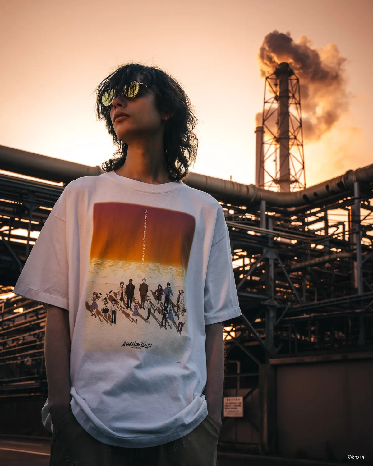 ©︎SAINT Mxxxxxx × EVANGELION_GEEKS RULE / EV_SS TEE (SM-HR8-0000-C13)