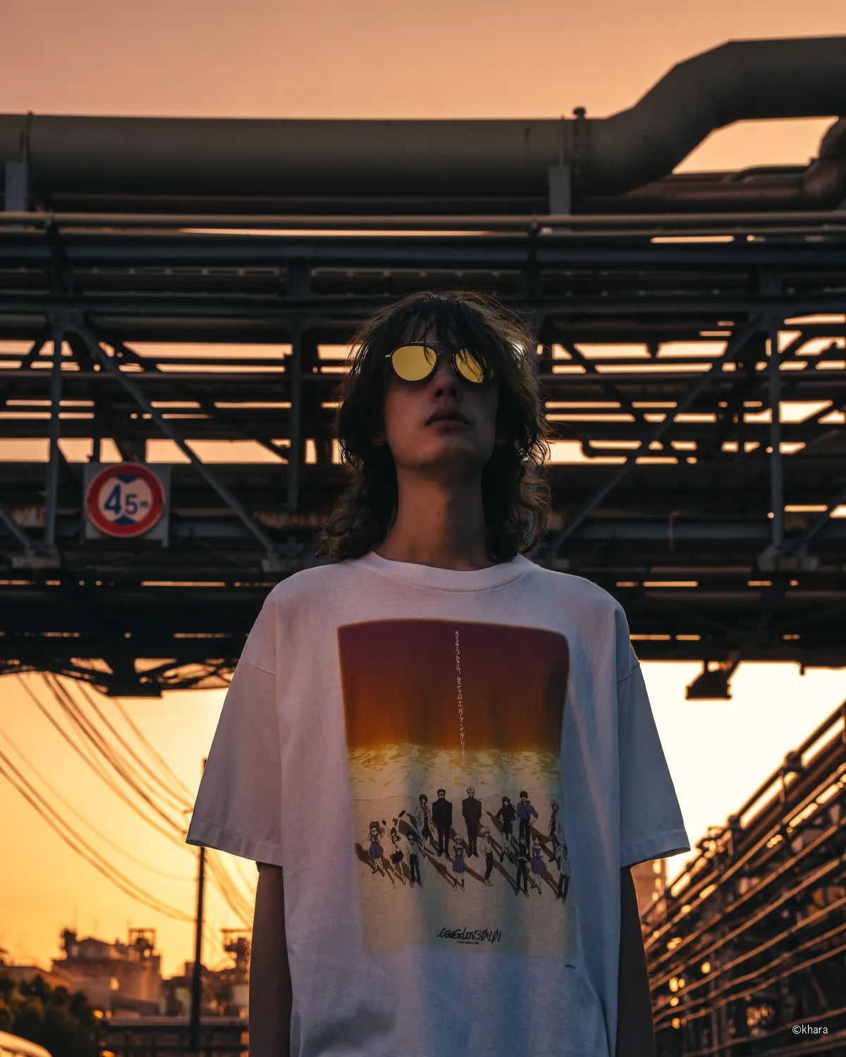 ©︎SAINT Mxxxxxx × EVANGELION_GEEKS RULE / EV_SS TEE (SM-HR8-0000-C13)