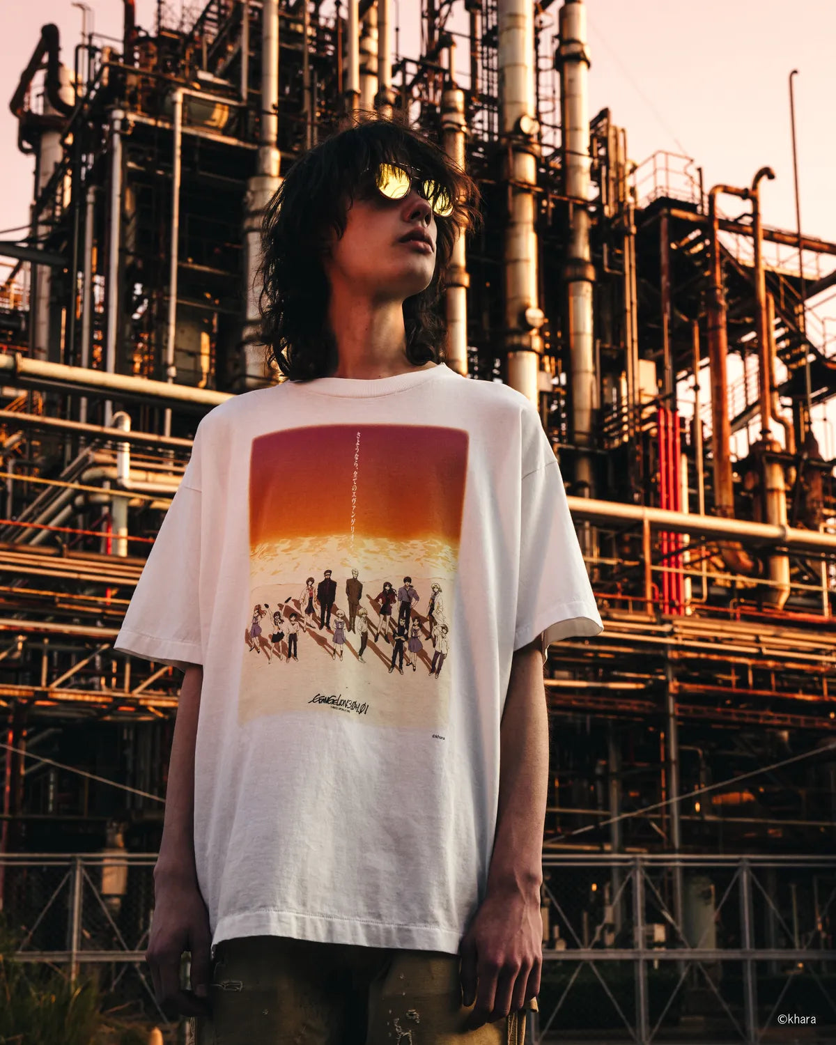 ©︎SAINT Mxxxxxx × EVANGELION_GEEKS RULE / EV_SS TEE (SM-HR8-0000-C13)