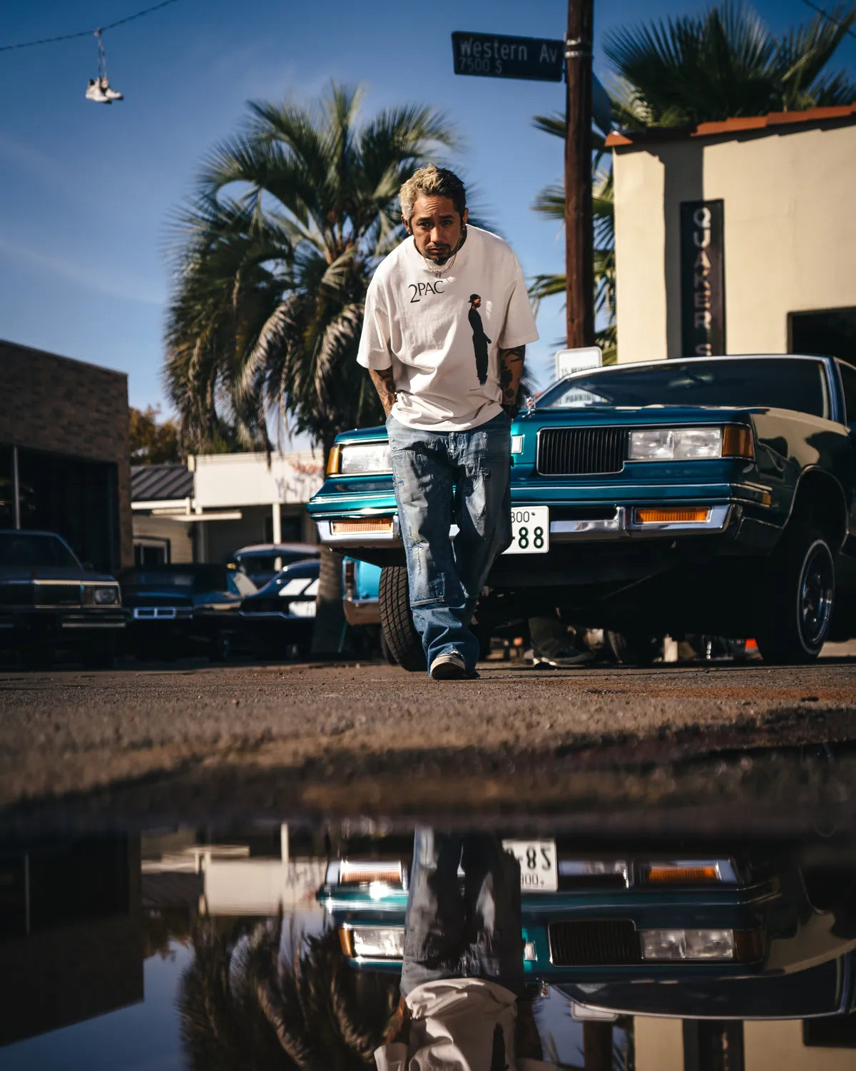 ©︎SAINT Mxxxxxx × 2PAC / S/S T-SHIRT_2PAC (SM-HR8-0000-C15)