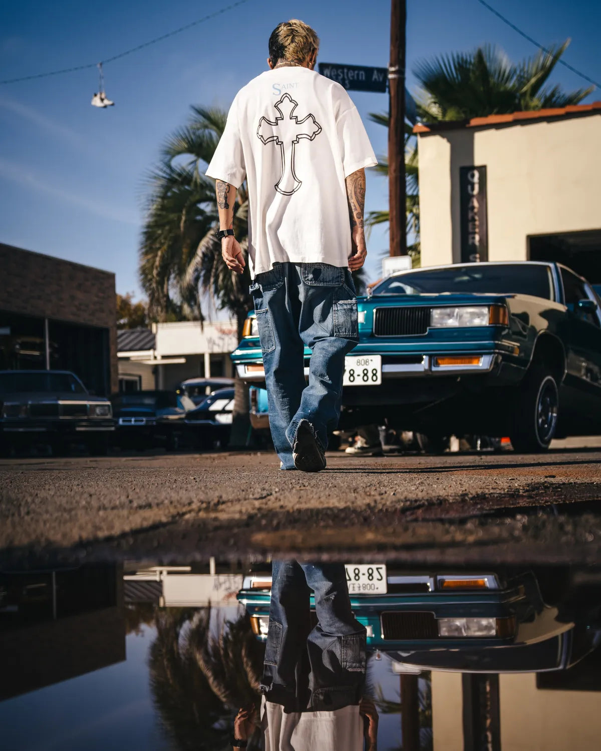 ©︎SAINT Mxxxxxx × 2PAC / S/S T-SHIRT_2PAC (SM-HR8-0000-C15)