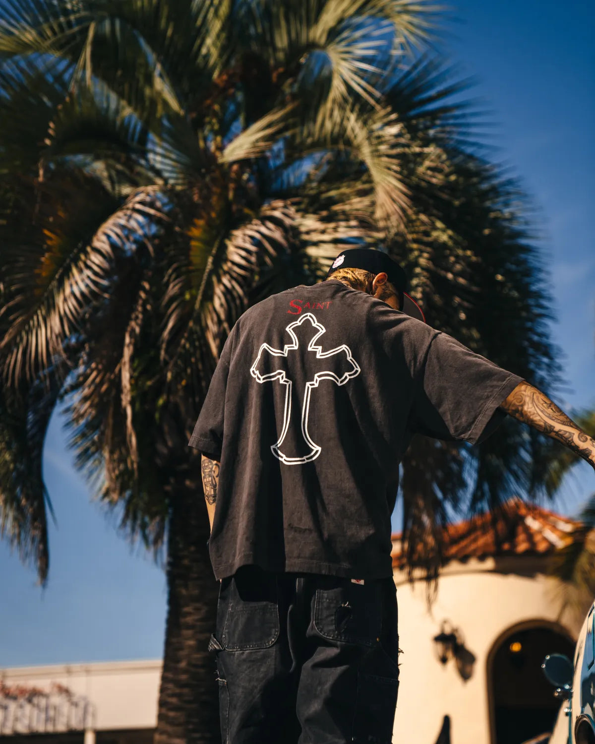 ©︎SAINT Mxxxxxx × 2PAC / 2PC_SS TEE_2PAC (SM-HR8-0000-C14)