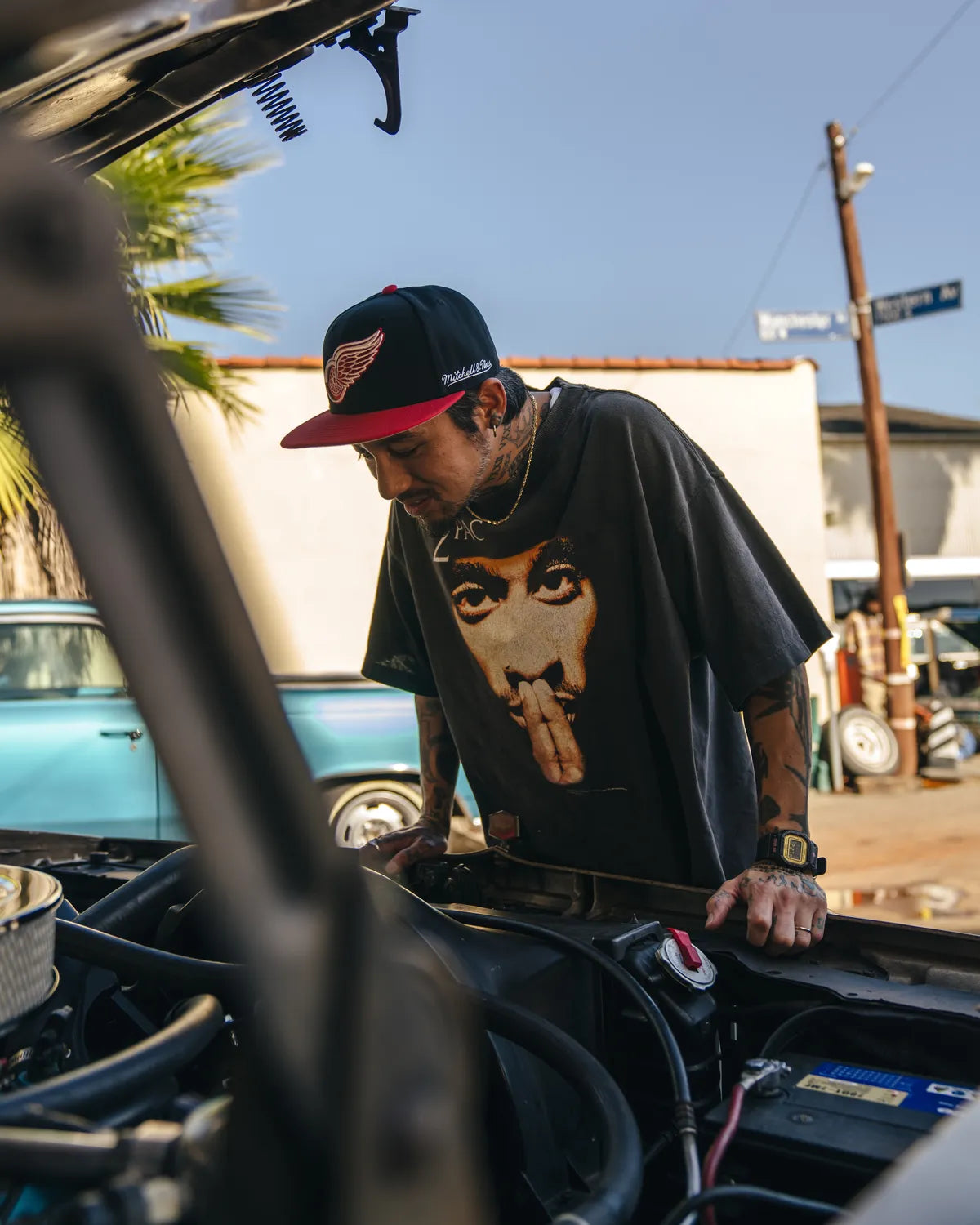 ©︎SAINT Mxxxxxx × 2PAC / 2PC_SS TEE_2PAC (SM-HR8-0000-C14)