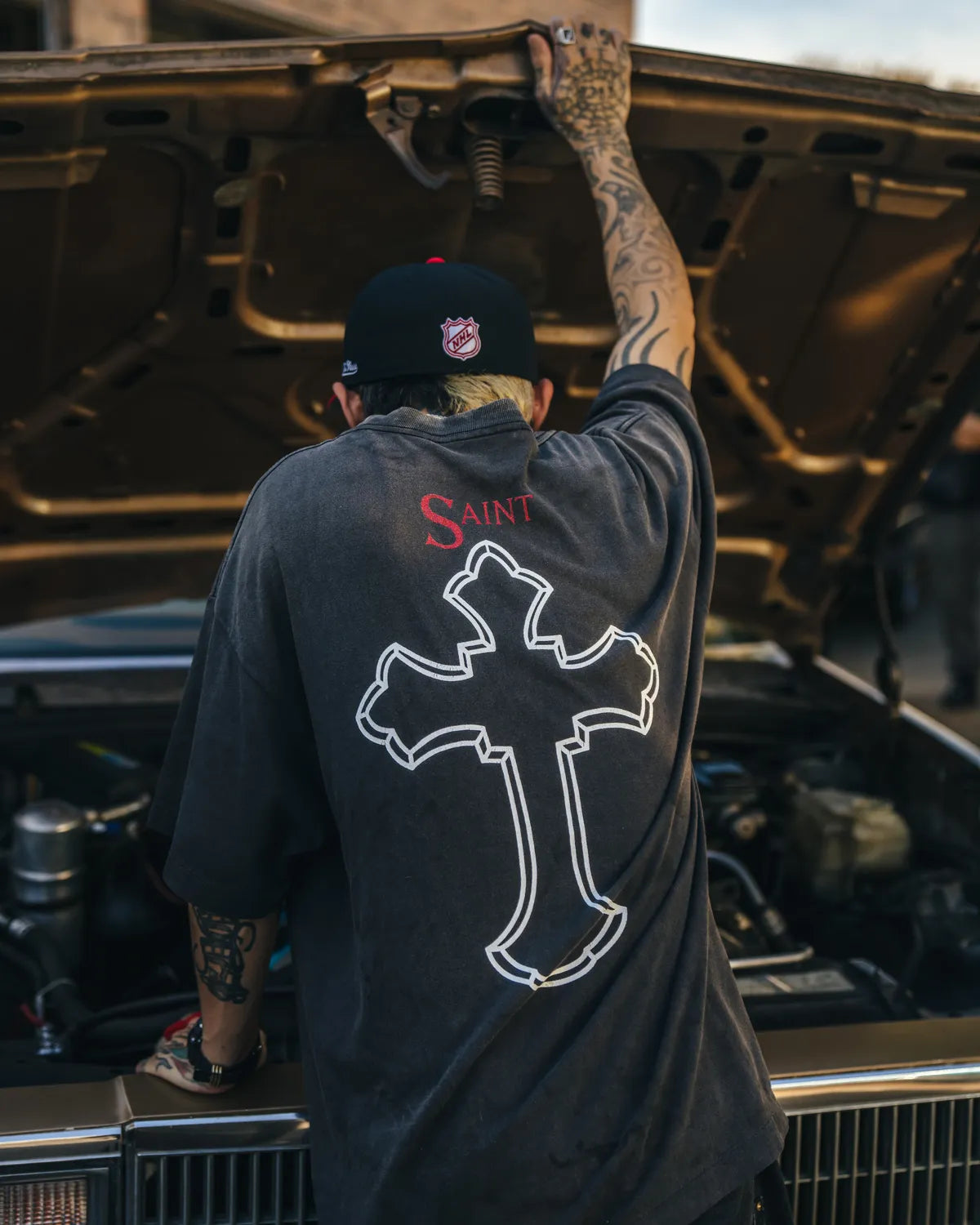 ©︎SAINT Mxxxxxx × 2PAC / 2PC_SS TEE_2PAC (SM-HR8-0000-C14)