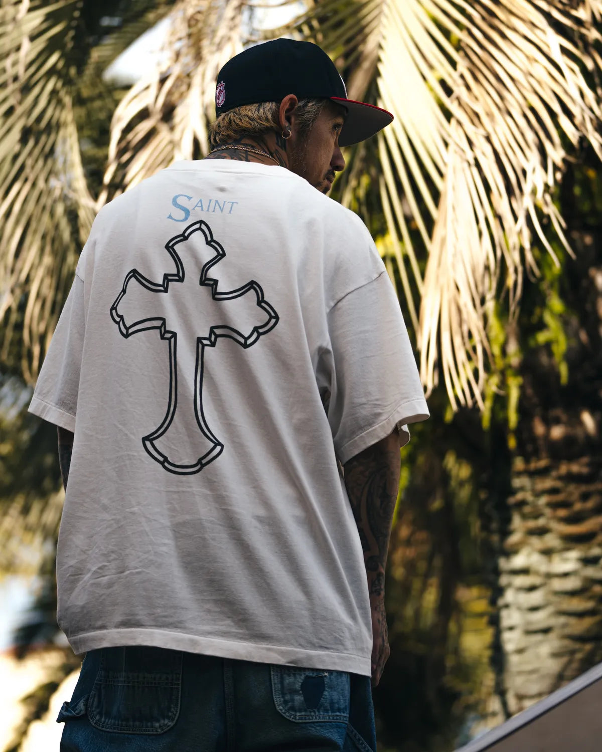 ©︎SAINT Mxxxxxx × 2PAC / S/S T-SHIRT_2PAC (SM-HR8-0000-C15)