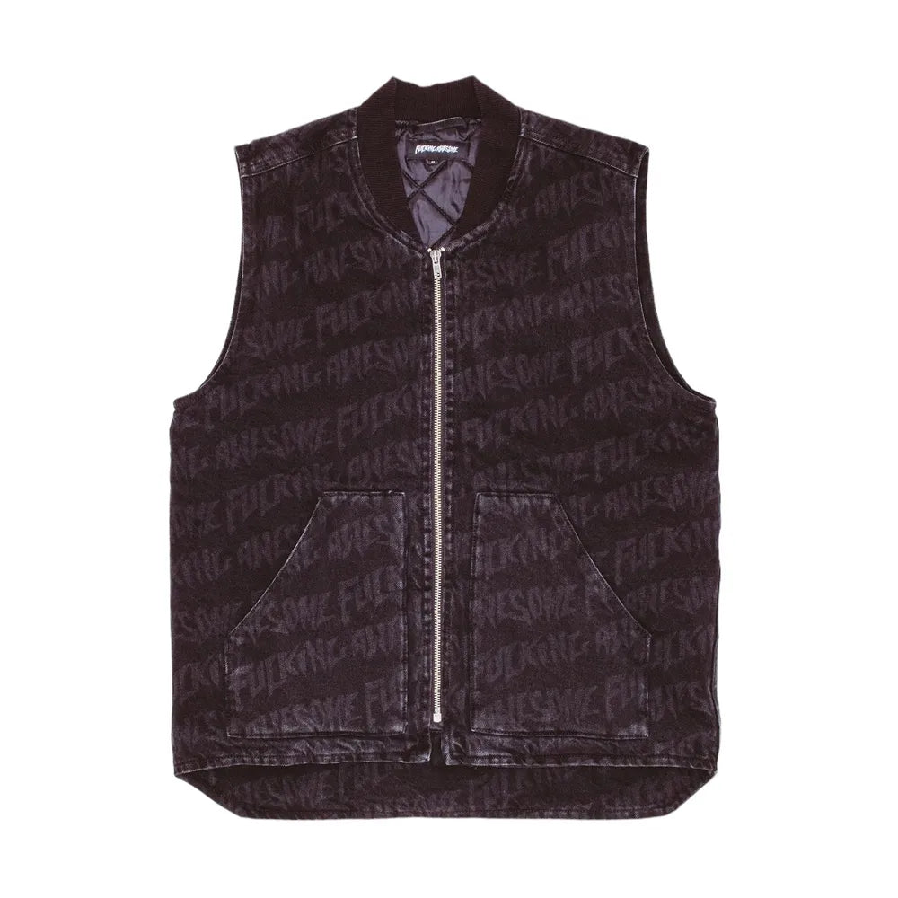 FUCKING AWESOME / Stamp Denim Vest　