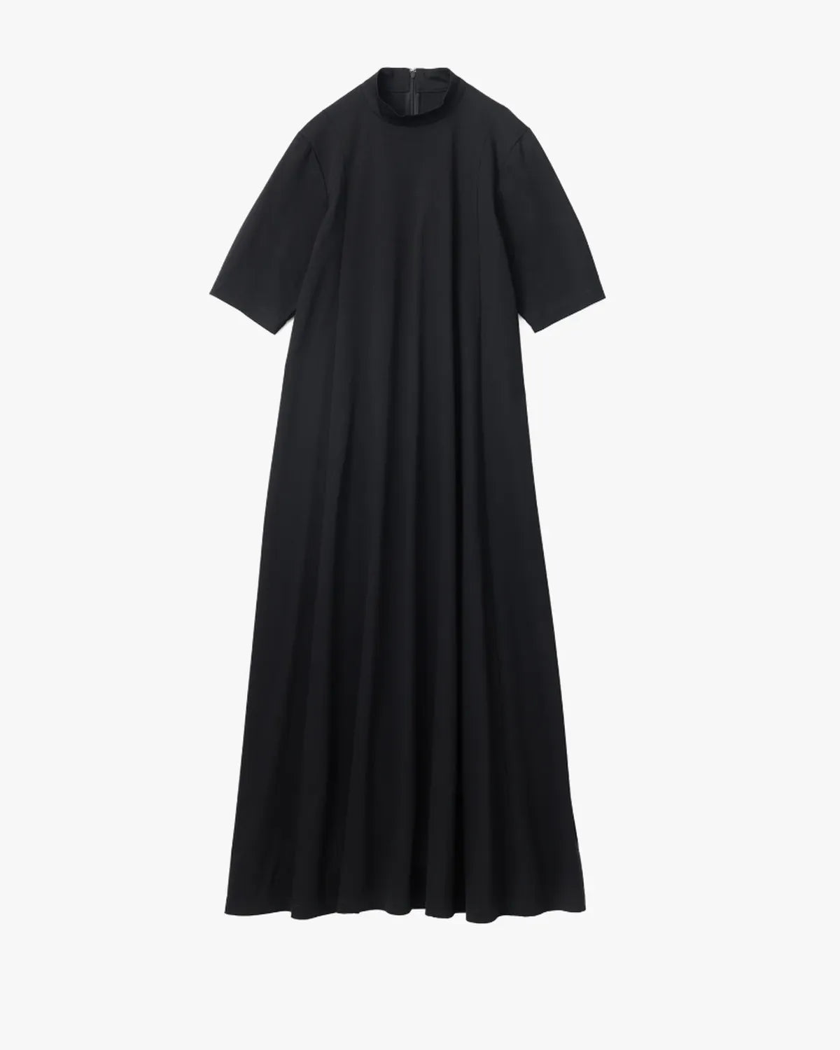 Graphpaper / Fine Smooth Mock Neck Panel Line Dress (GL261-70093B)