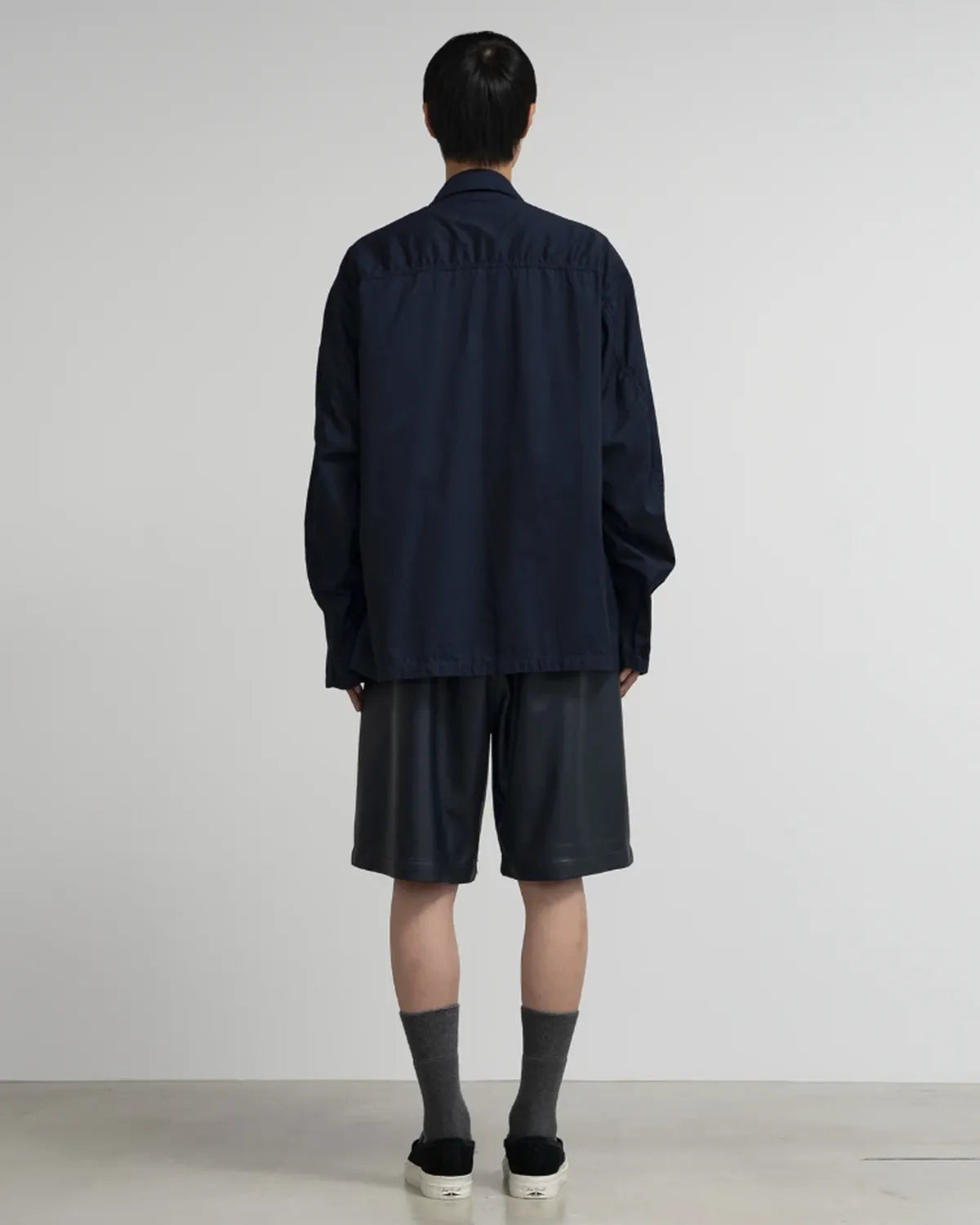 Graphpaper / Garment Dyed Typewriter Fatigue Shirt (GM253-50101B)