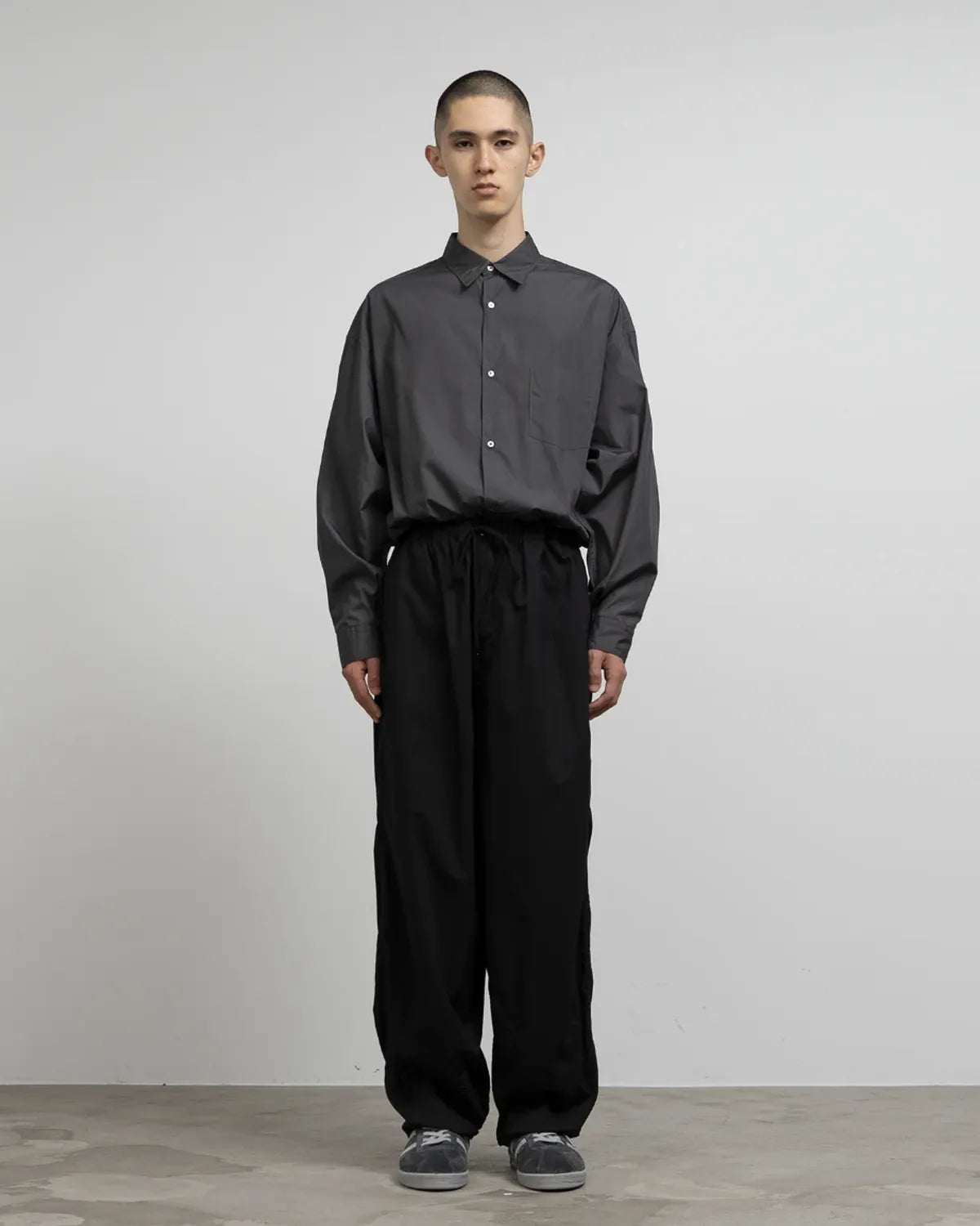 Graphpaper / Garment Dyed Typewriter Parachute Pants (GM253-40103B)