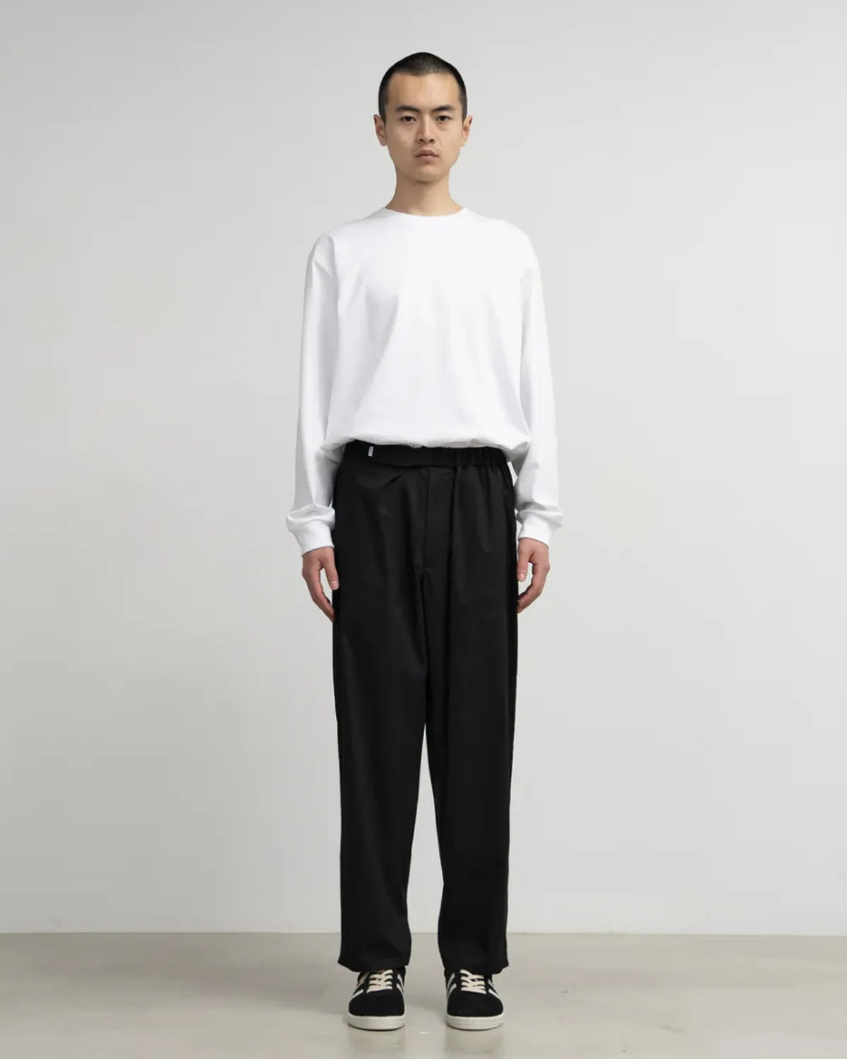 Graphpaper / Solotex Twill Wide Tapered Chef Pants (GM253-40161B)