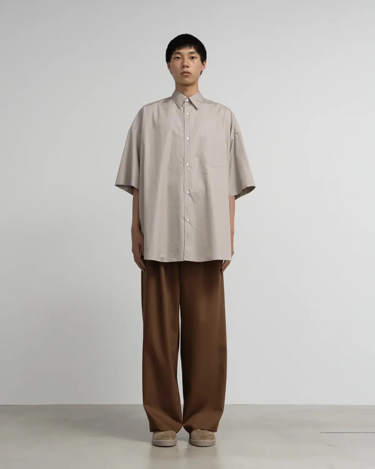 Graphpaper / ALUMO for GP S/S Oversized Regular Collar Shirt (GM251-50097C)
