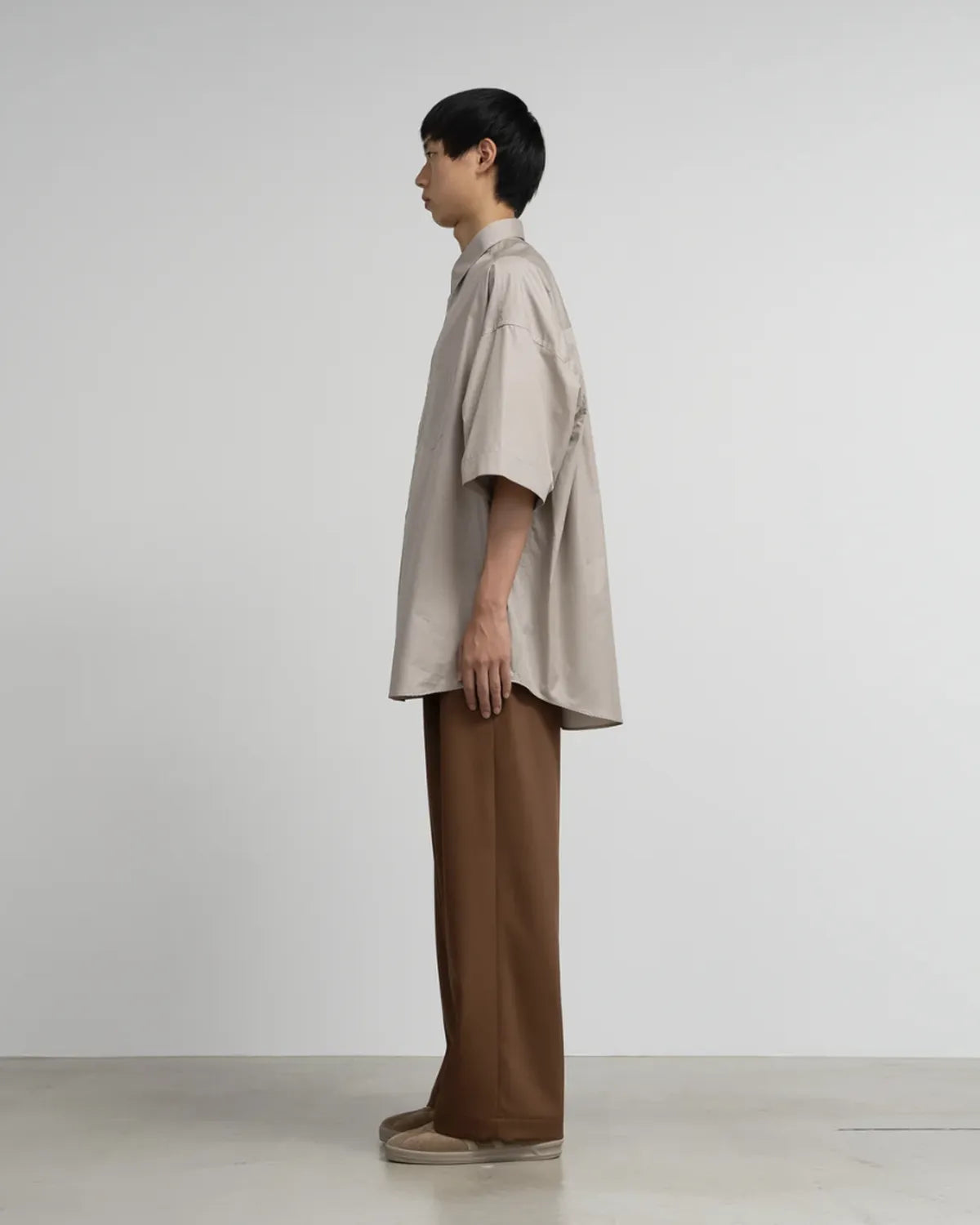 Graphpaper / ALUMO for GP S/S Oversized Regular Collar Shirt (GM251-50097C)