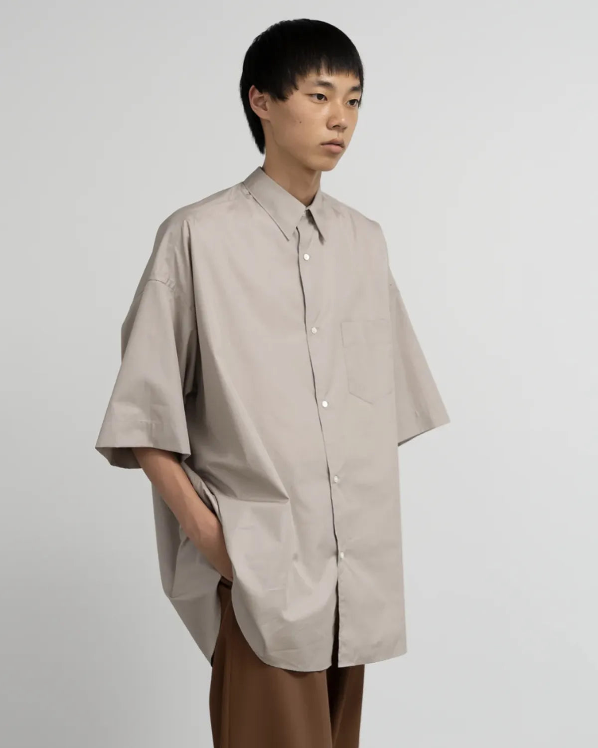 Graphpaper / ALUMO for GP S/S Oversized Regular Collar Shirt (GM251-50097C)