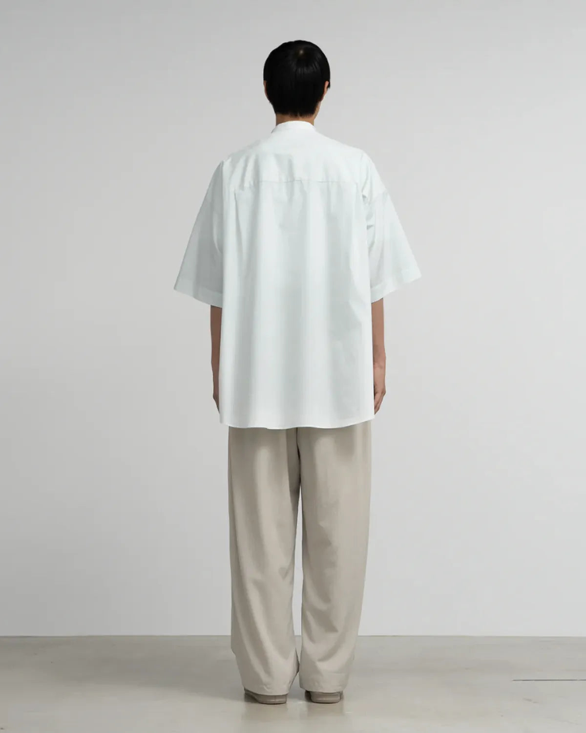 Graphpaper / ALUMO for GP S/S Oversized Band Collar Shirt (GM251-50098C)