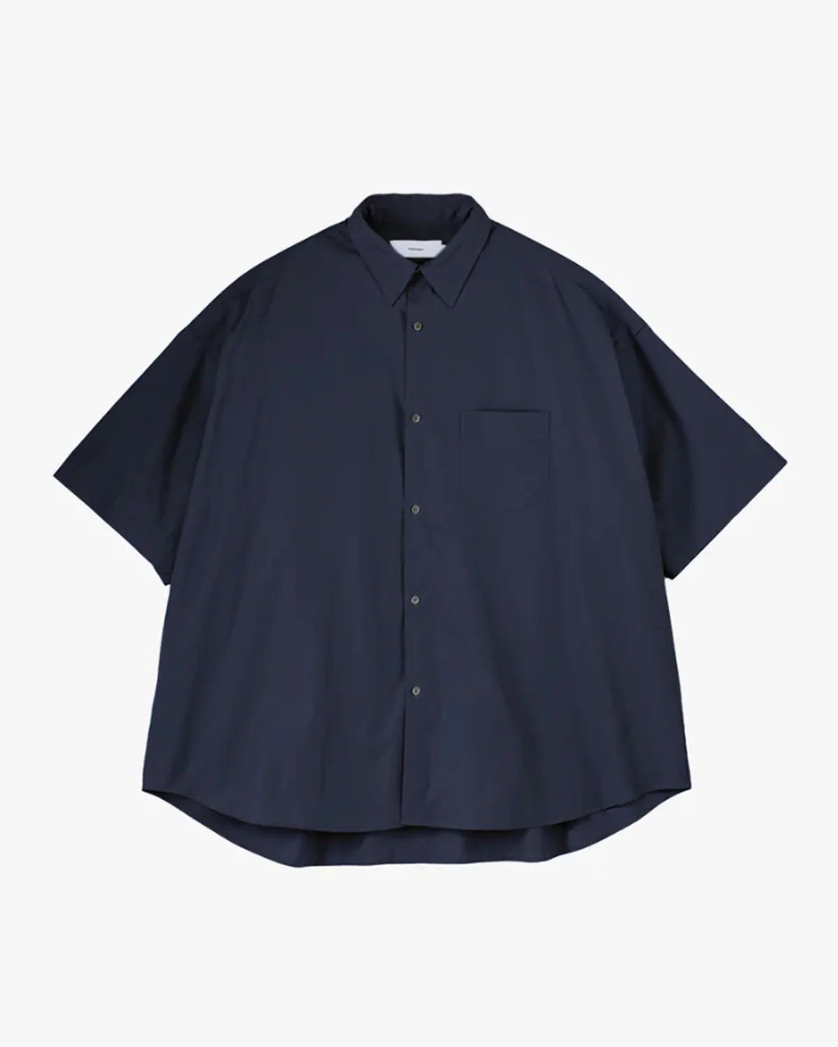 Graphpaper / Broad S/S Oversized Regular Collar Shirt (GM252-50018B)