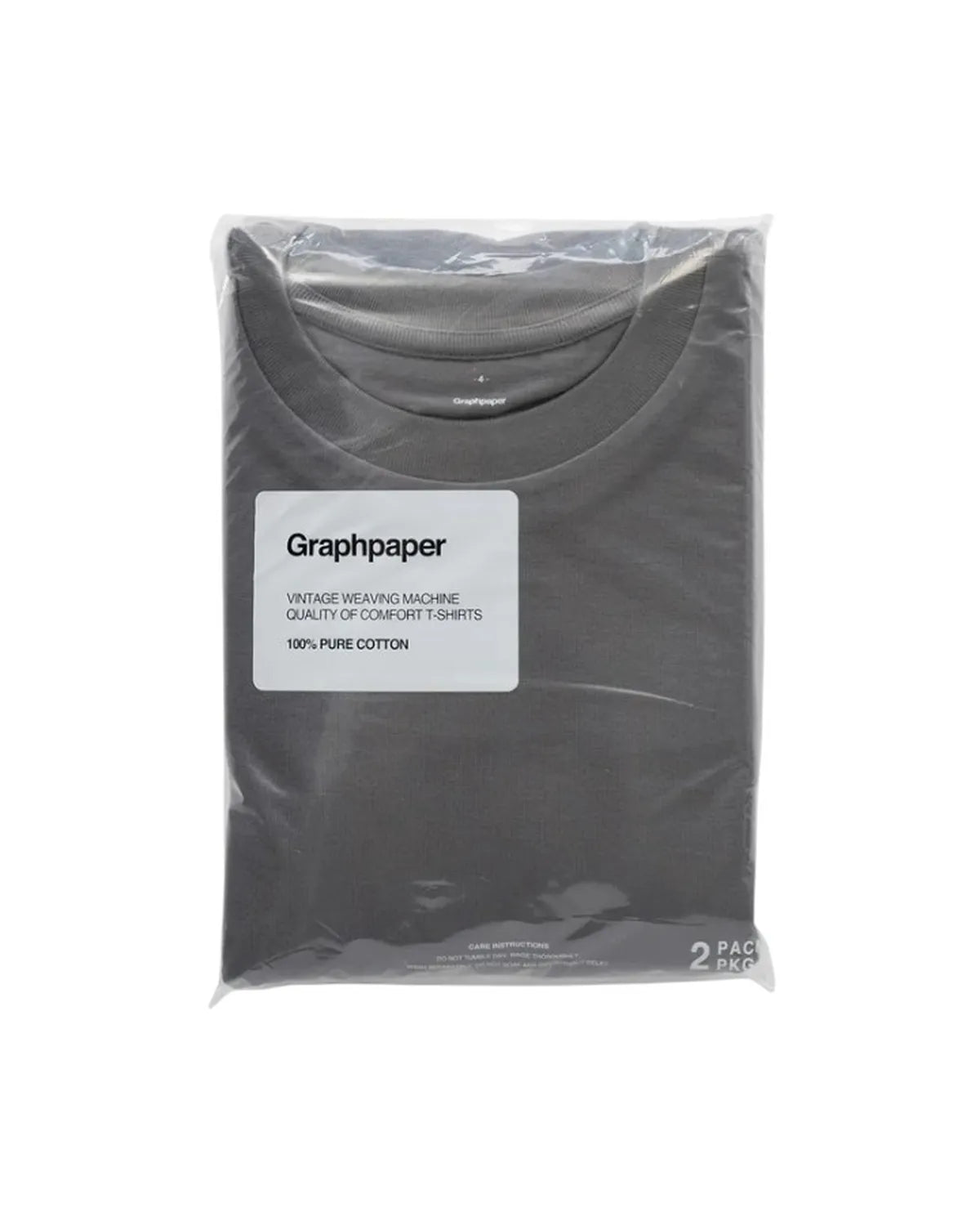 Graphpaper / 2-Pack Crew Neck Tee (GU254-70001B)