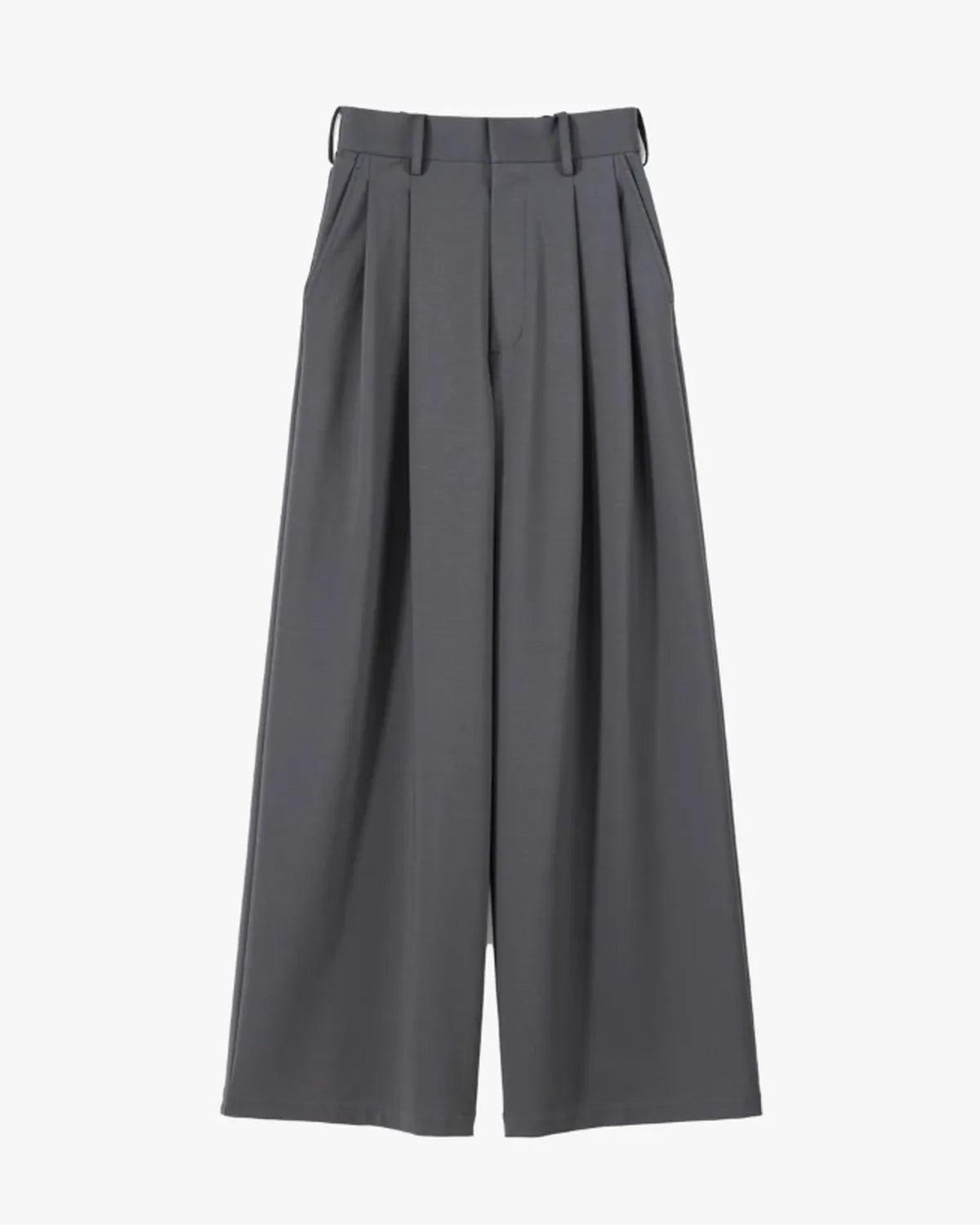 Graphpaper / Compact Ponte Two Tuck Wide Pants (GL253-40044B)