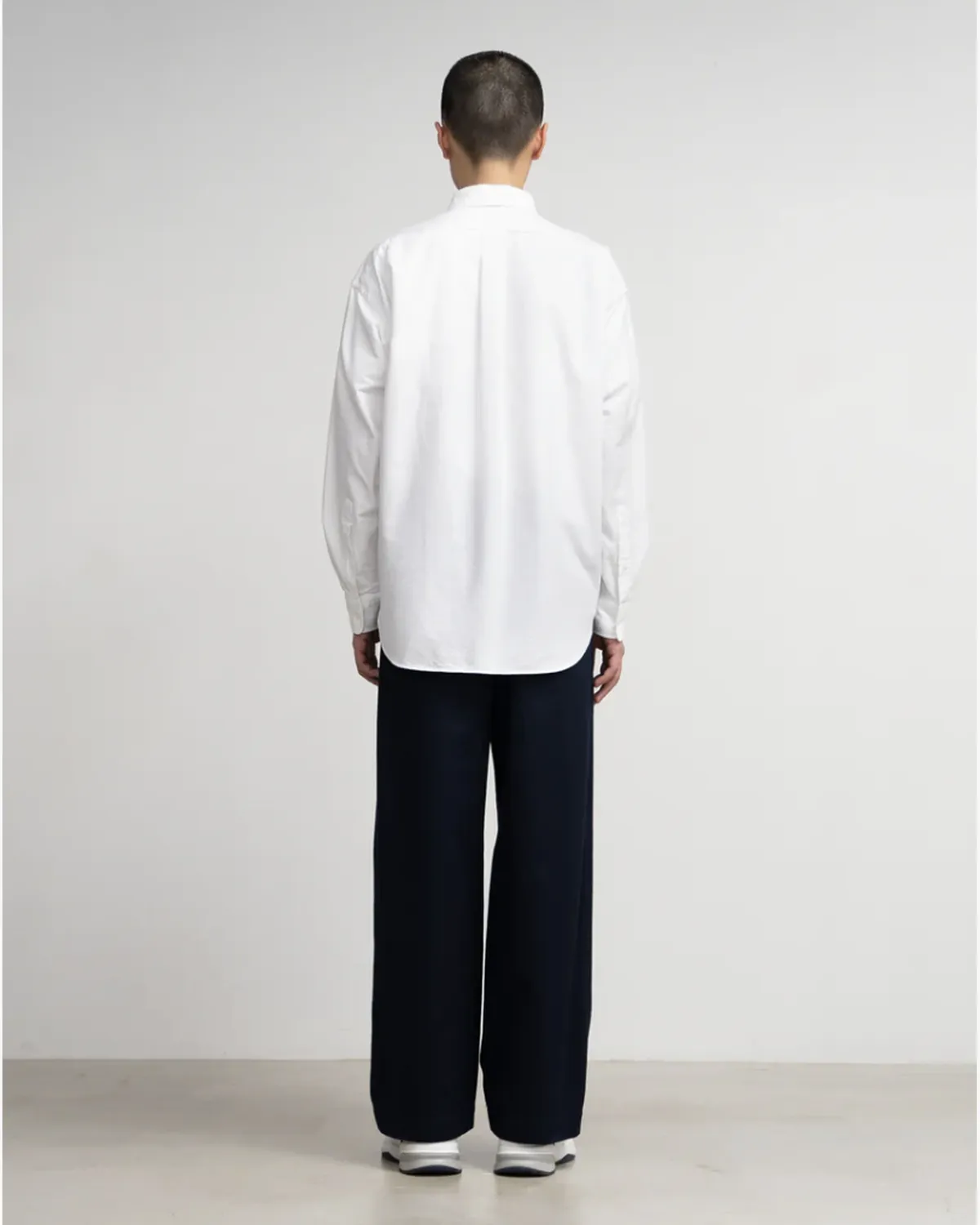 Graphpaper / Oxford L/S B.D Box Shirt (GM253-50020B)