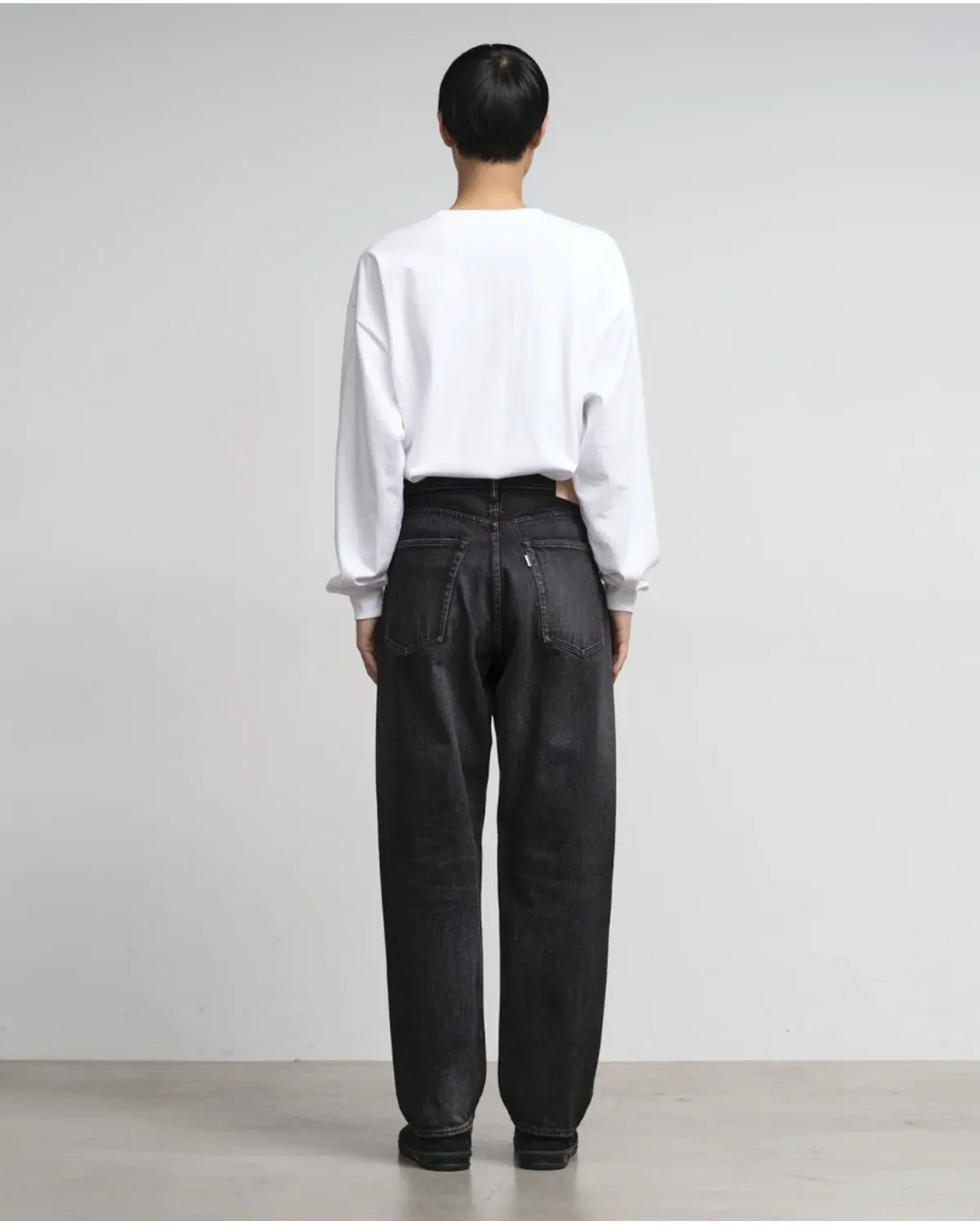 Graphpaper / Selvage Denim Five Pocket Tapered Pants (GU253-40058DB)