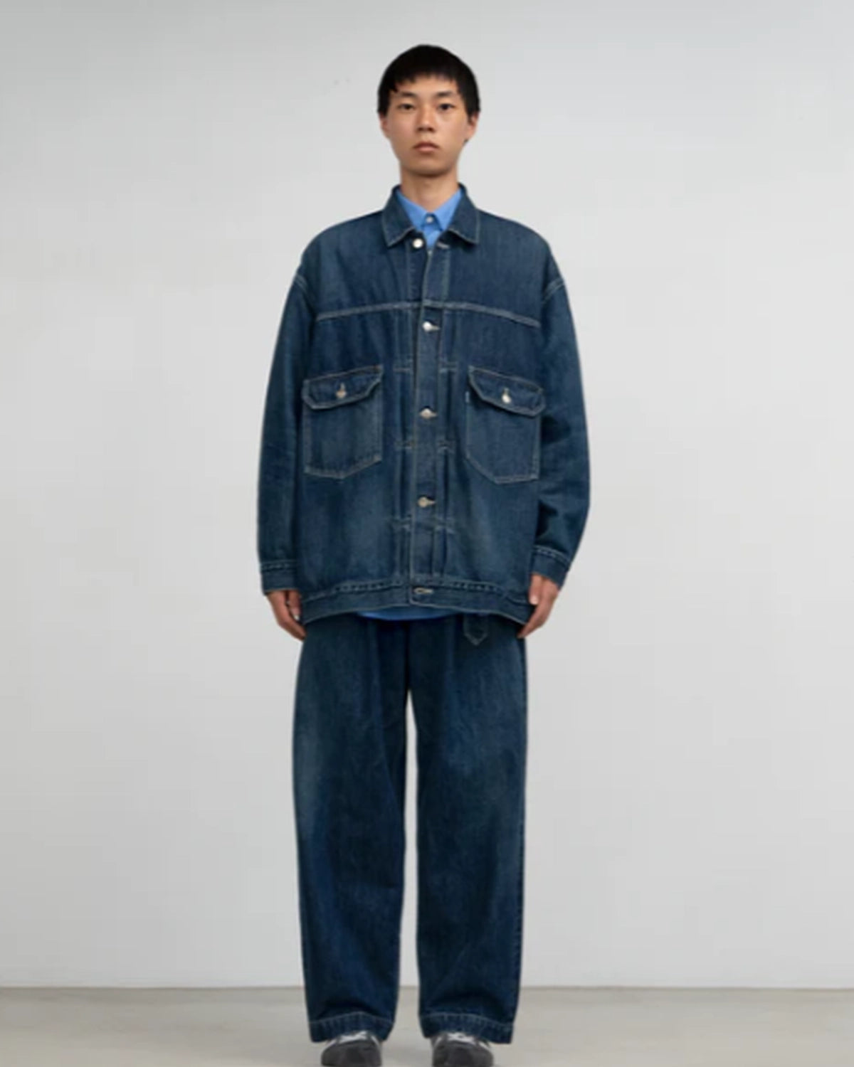 Graphpaper / Selvage Denim Jacket (GM253-20054DB)
