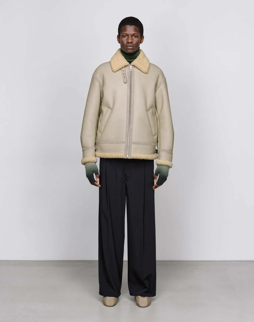 Graphpaper / Semi Dull Oxford Wide Trousers (GM253-40090B)