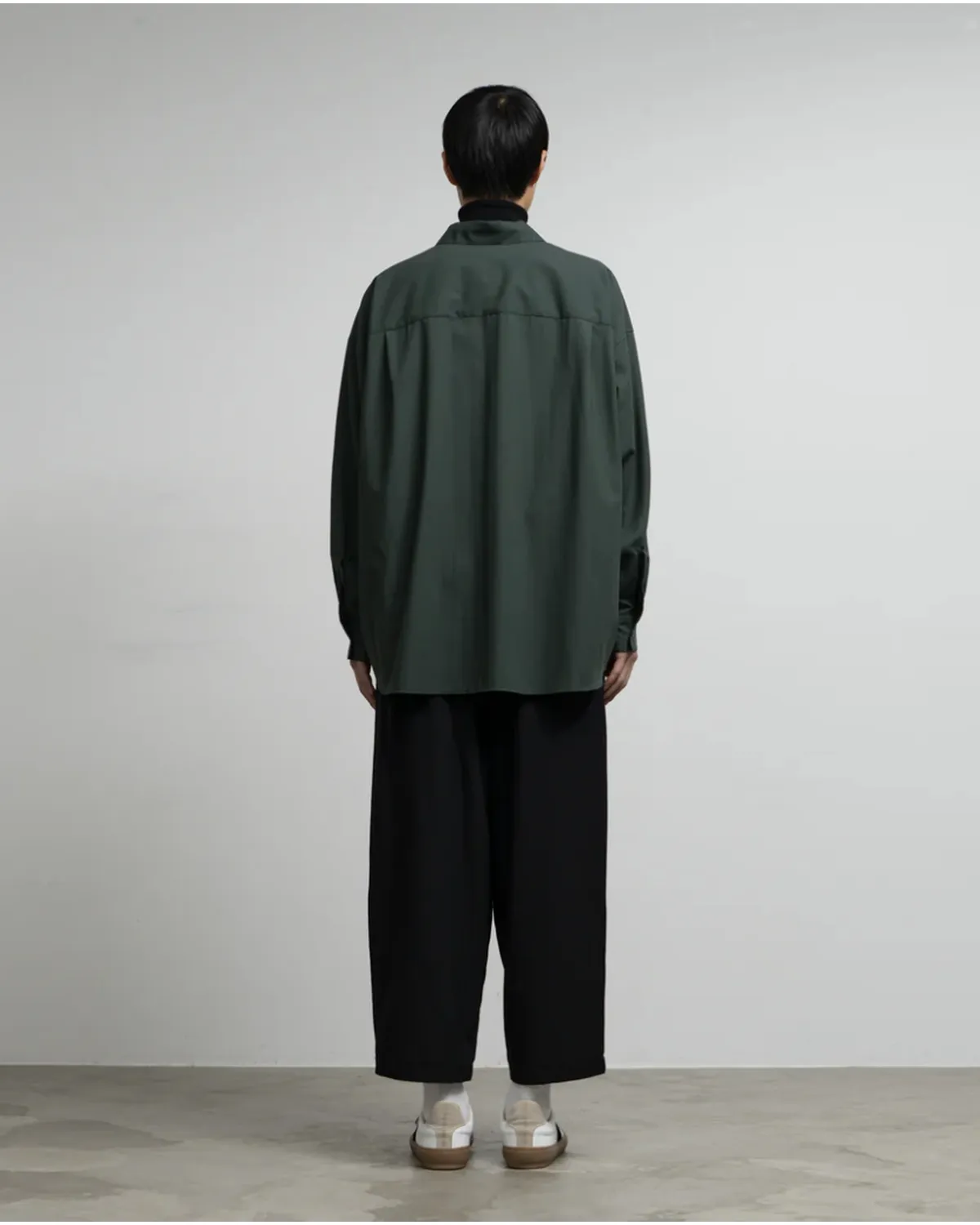 Graphpaper / Techno Wool Tropical Skipper Shirt (GM253-50374)