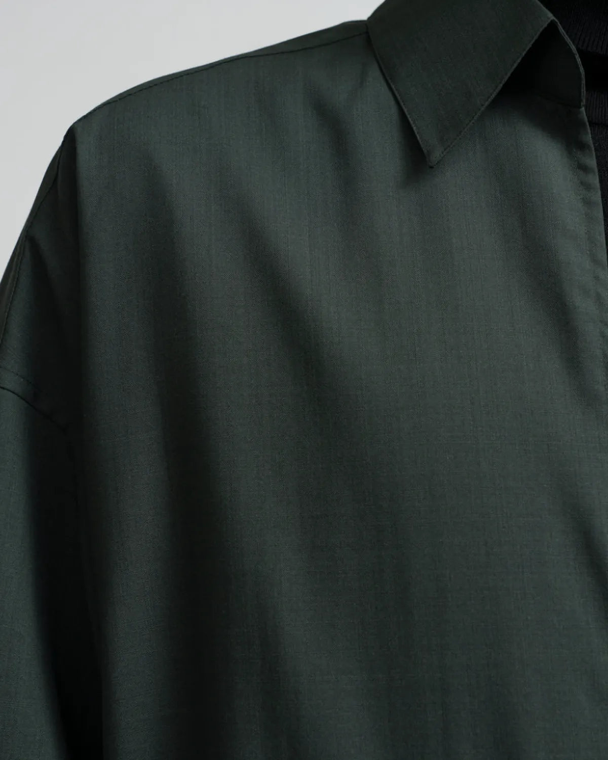 Graphpaper / Techno Wool Tropical Skipper Shirt (GM253-50374)